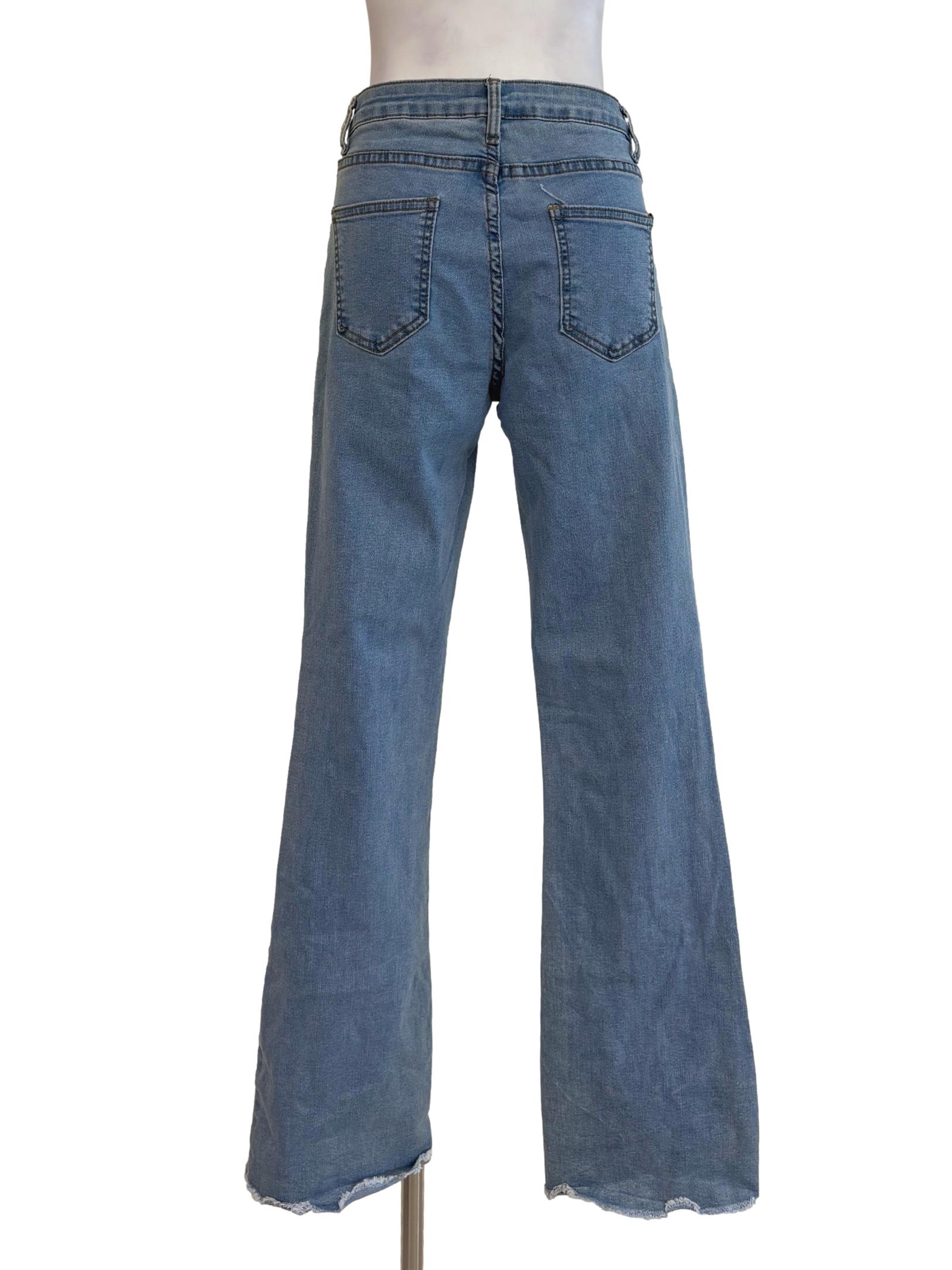 Light Blue Bootcut Jeans