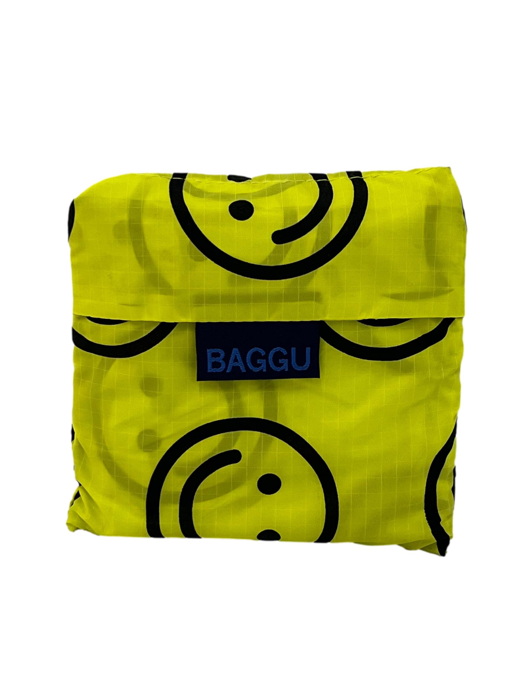 Yellow Smiley Face Standard Reusable Bag