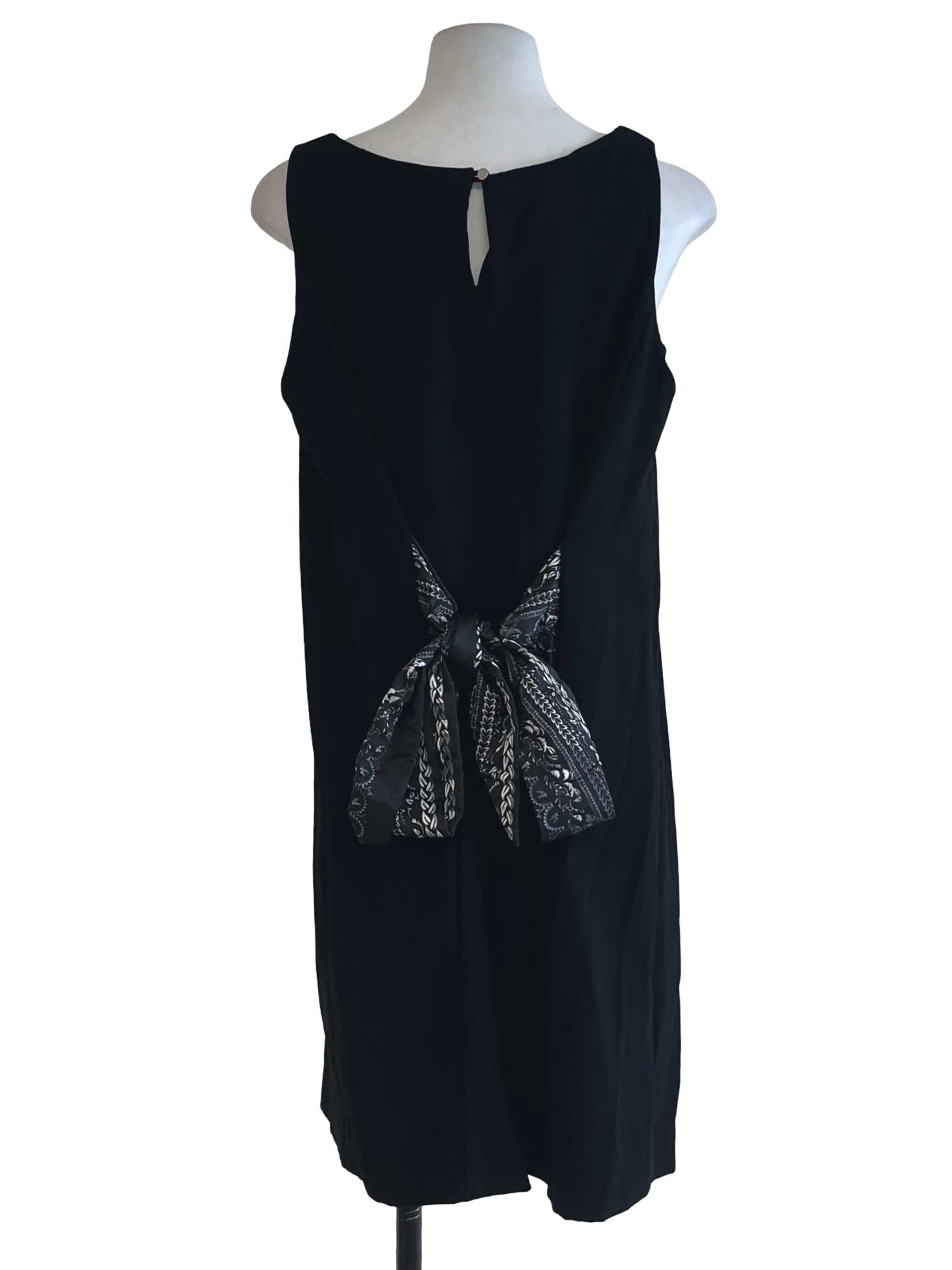 Black Floral Shift Dress