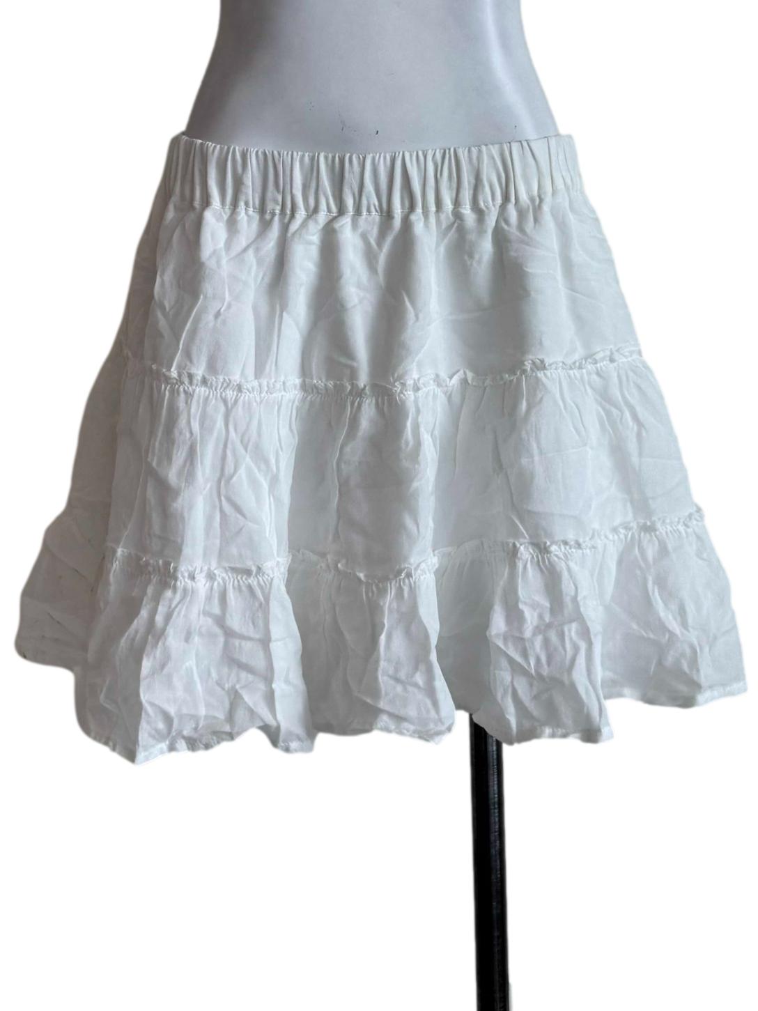 Snow White Layered Mini Skirt