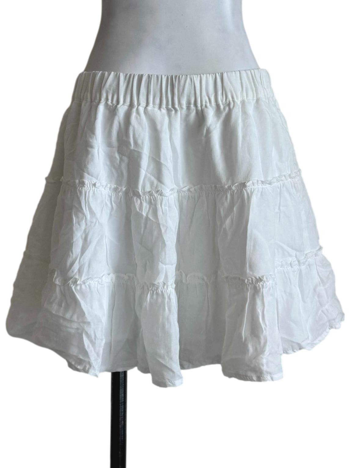 Snow White Layered Mini Skirt
