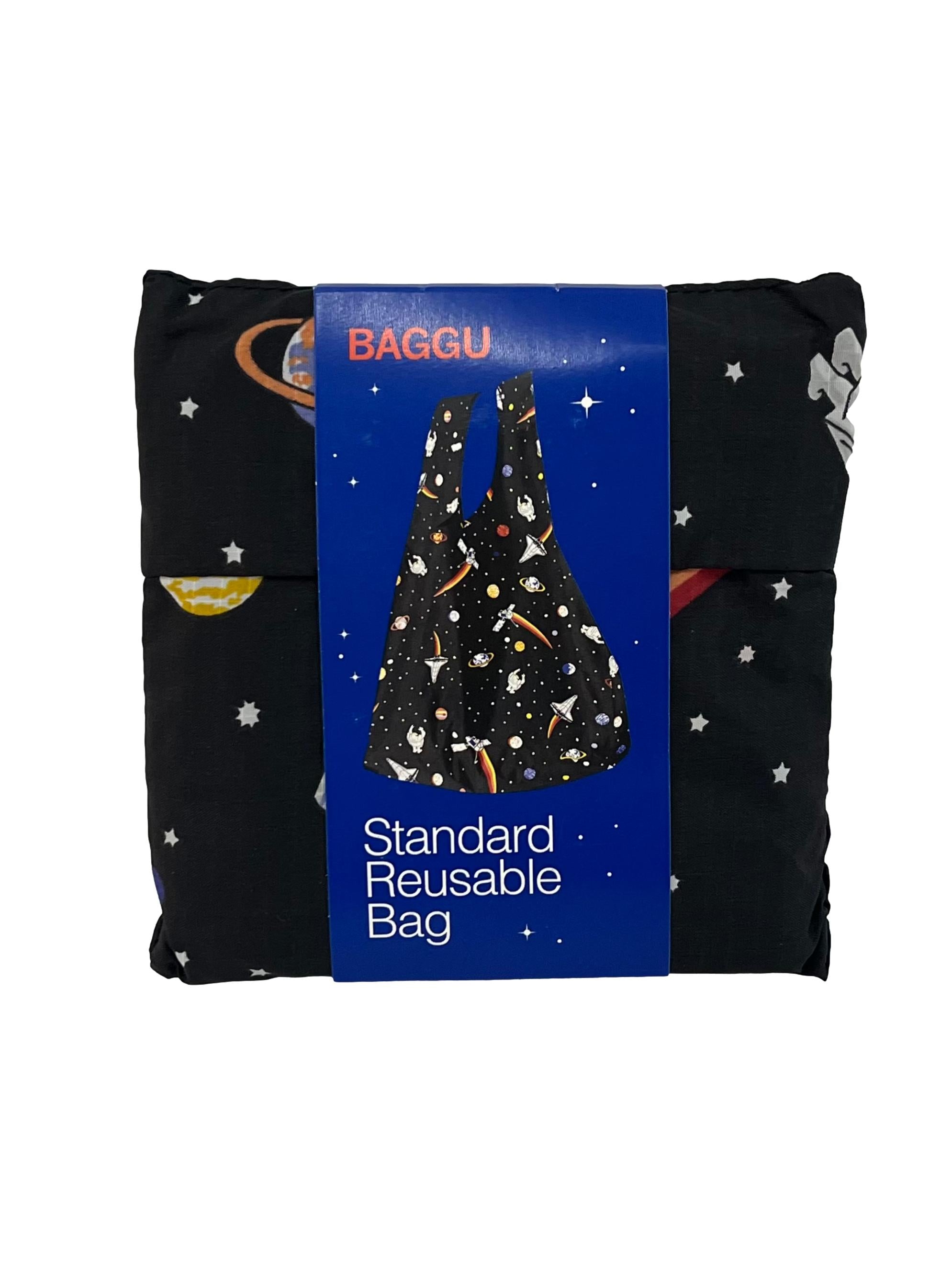 Black Nasa Space Travel Standard Reusable Bag