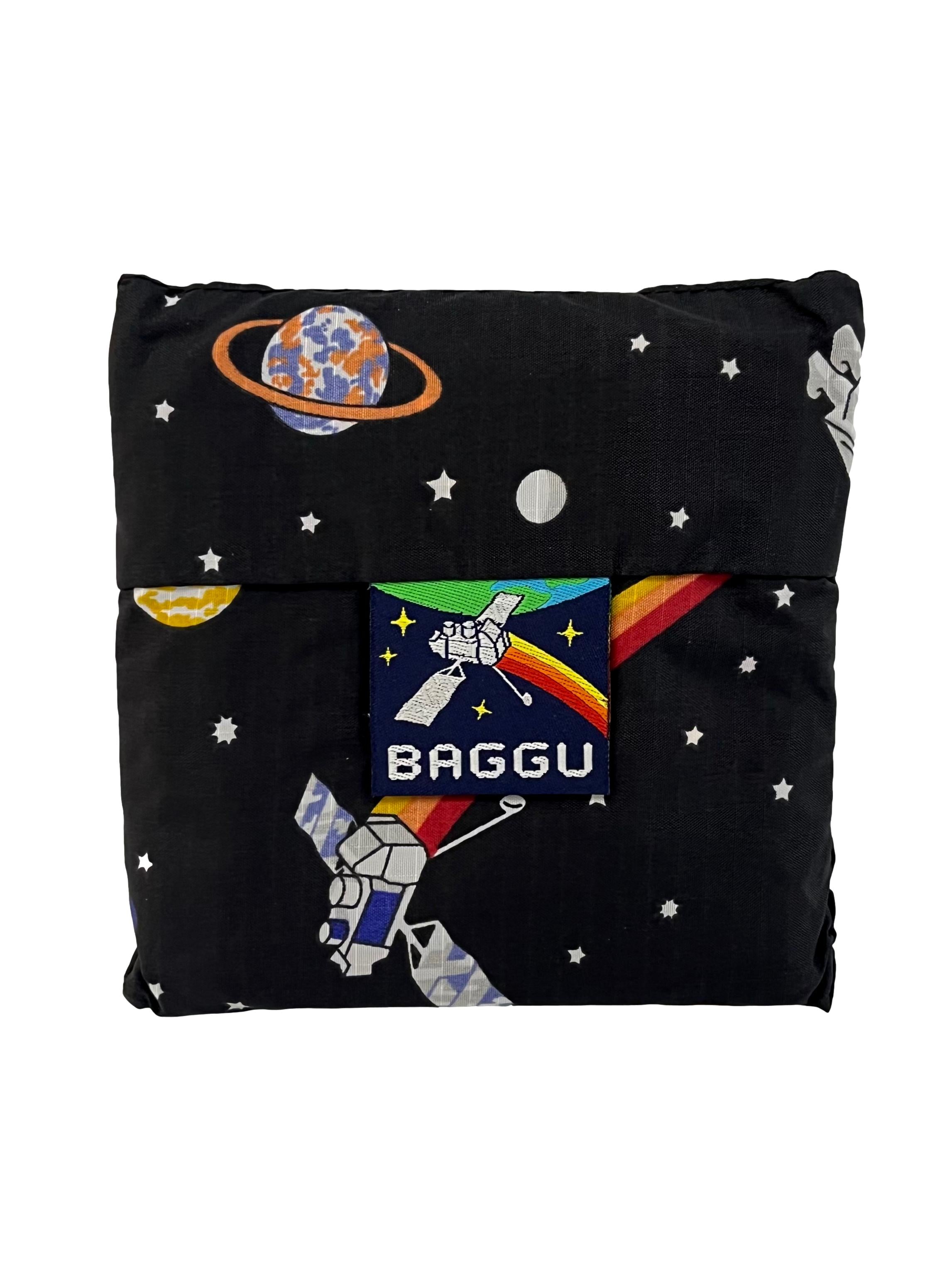 Black Nasa Space Travel Standard Reusable Bag