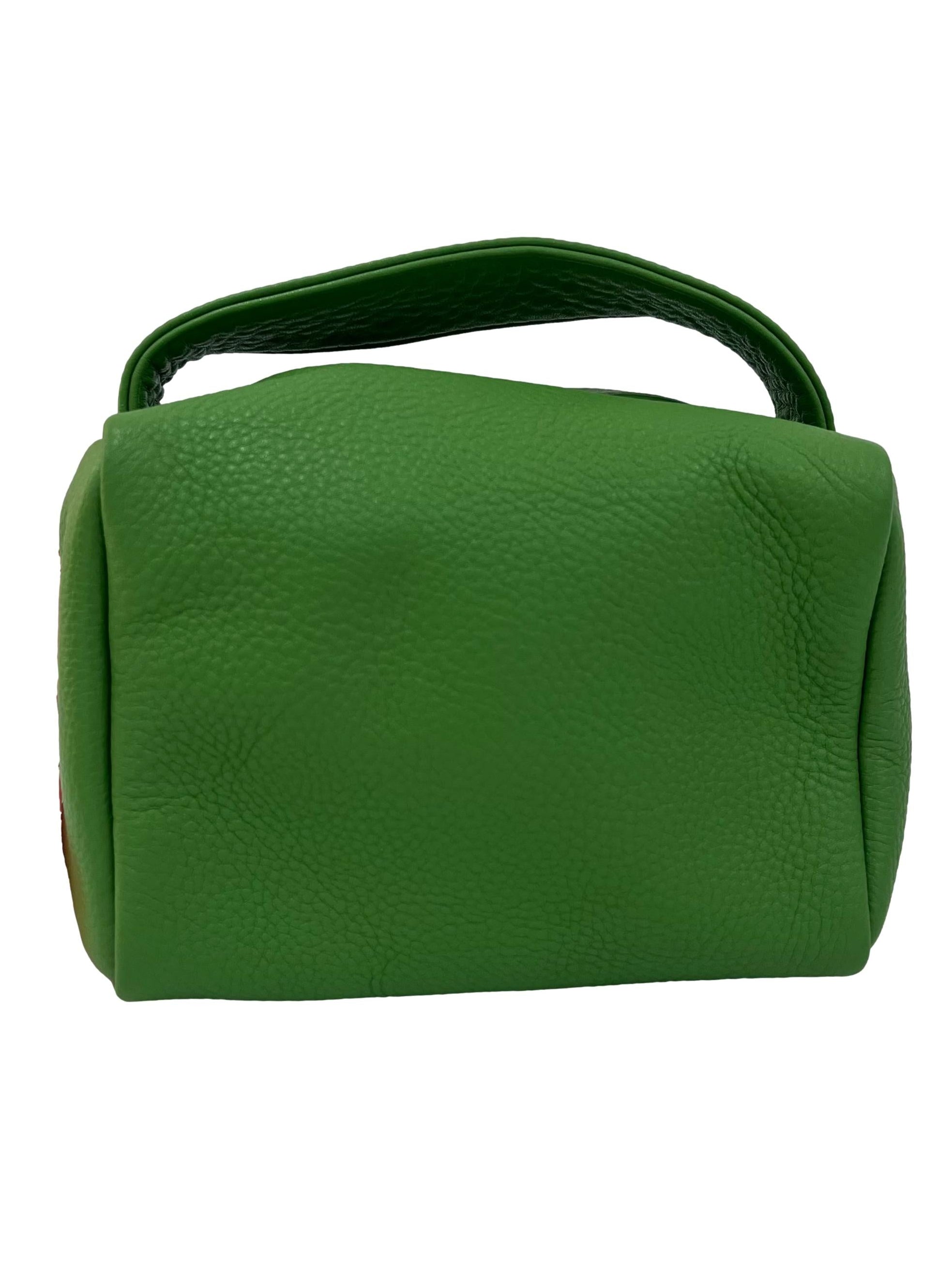 Pear Green Calfskin Petite Bag