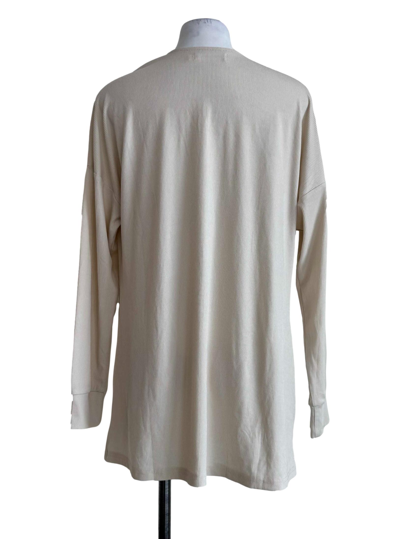 Milky Beige Long Sleeve Cardigan