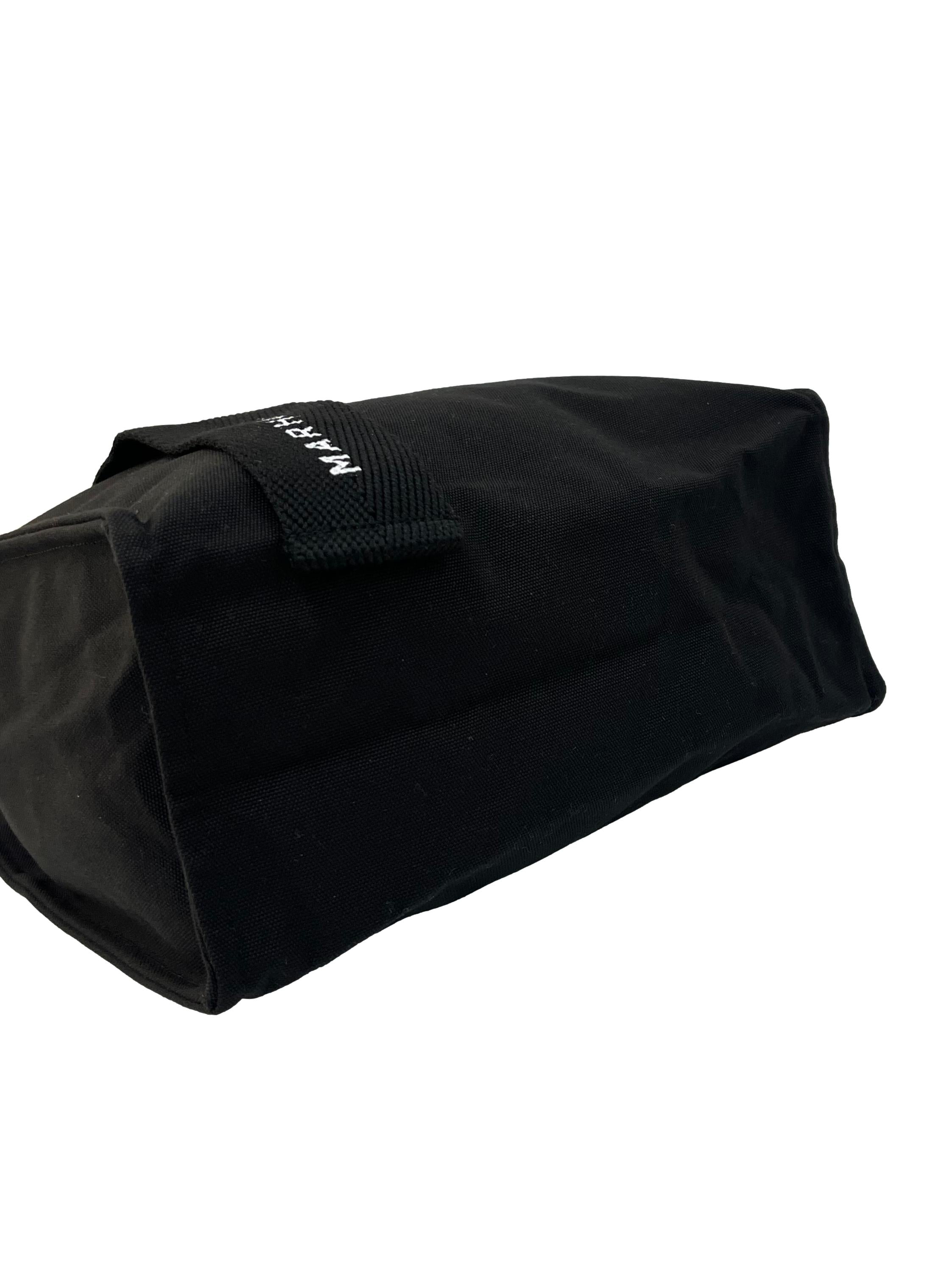 All Black Ricky Canvas Tote Bag CSN