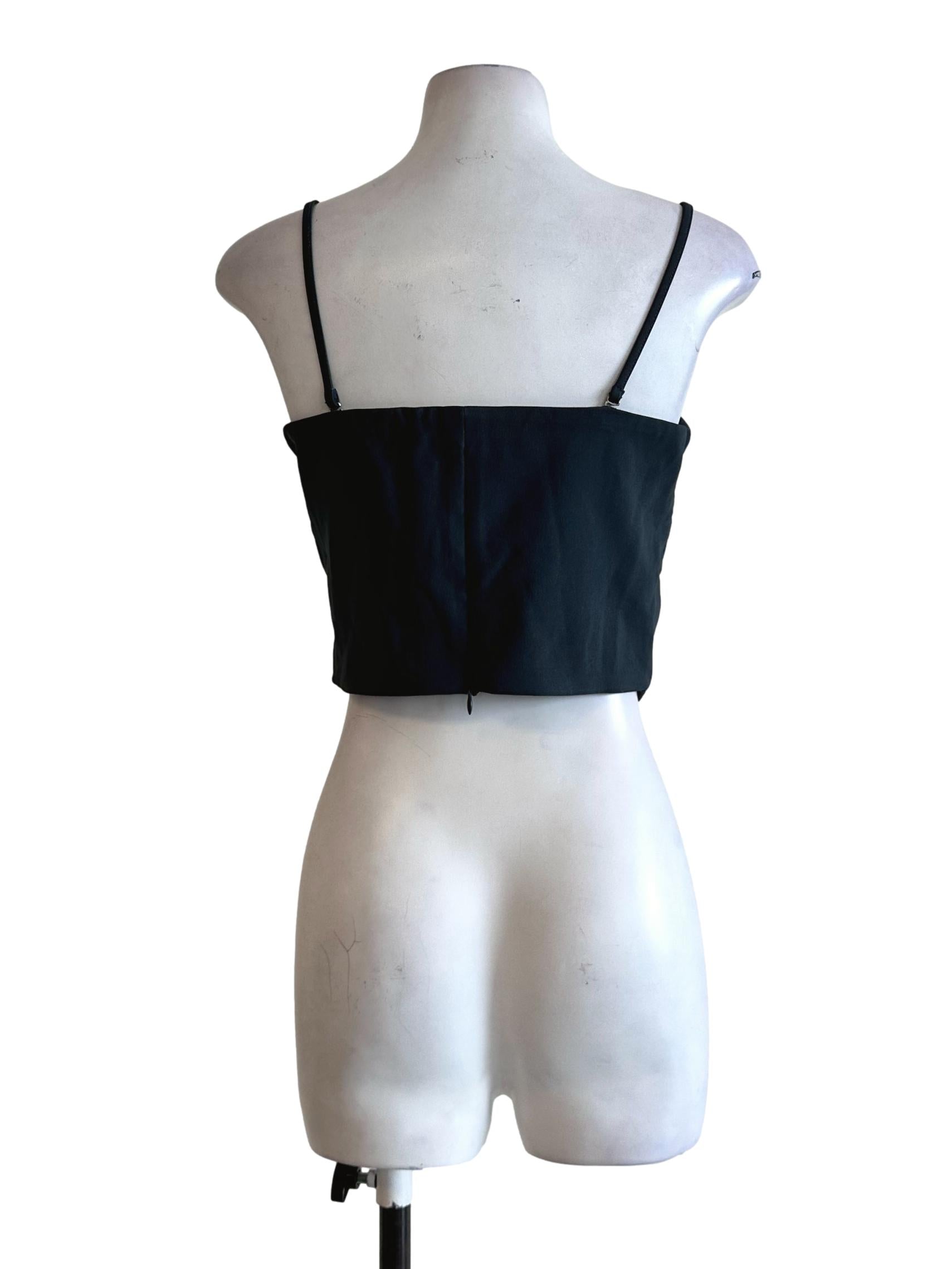 Anchor Grey Padded Sleeveless Top