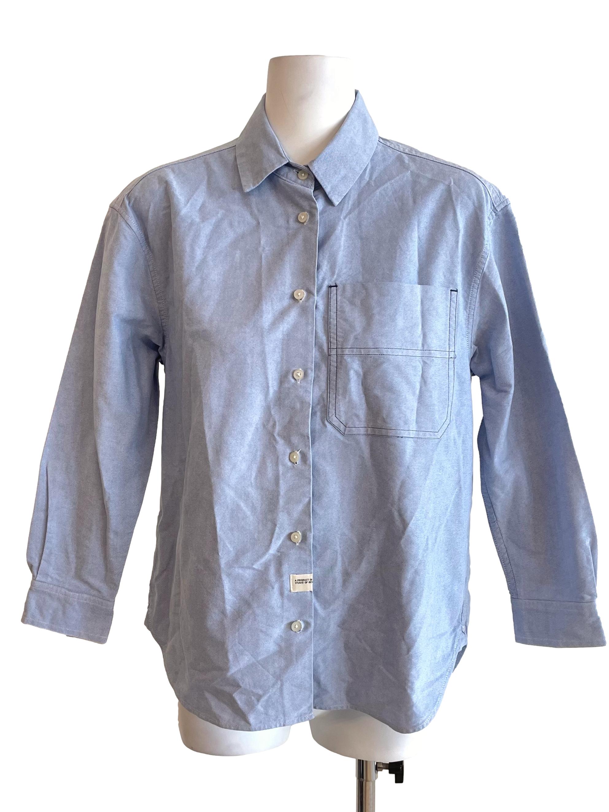 Cool Blue Tunic Shirt