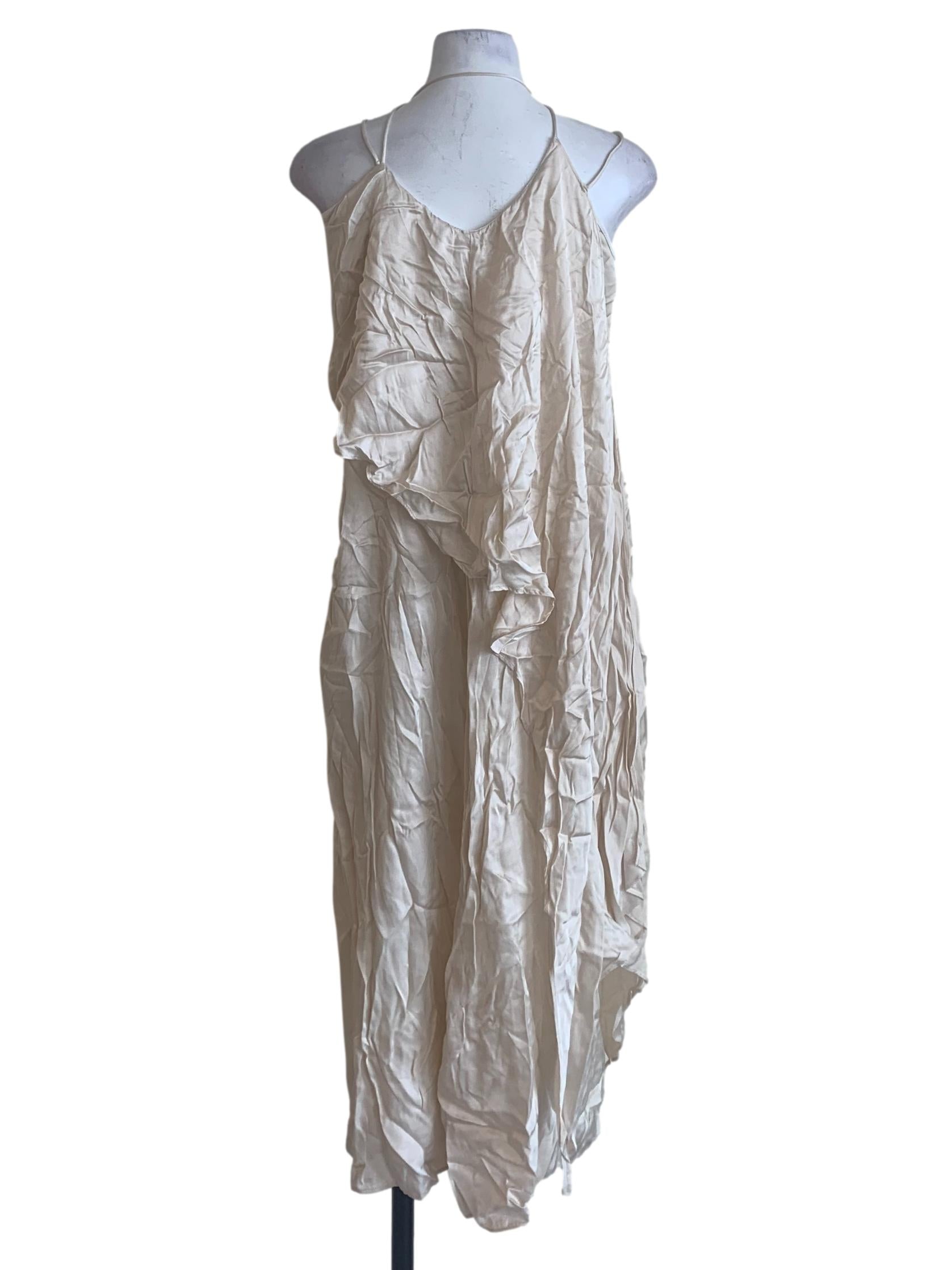 Coconut White Spaghetti Strap Dress