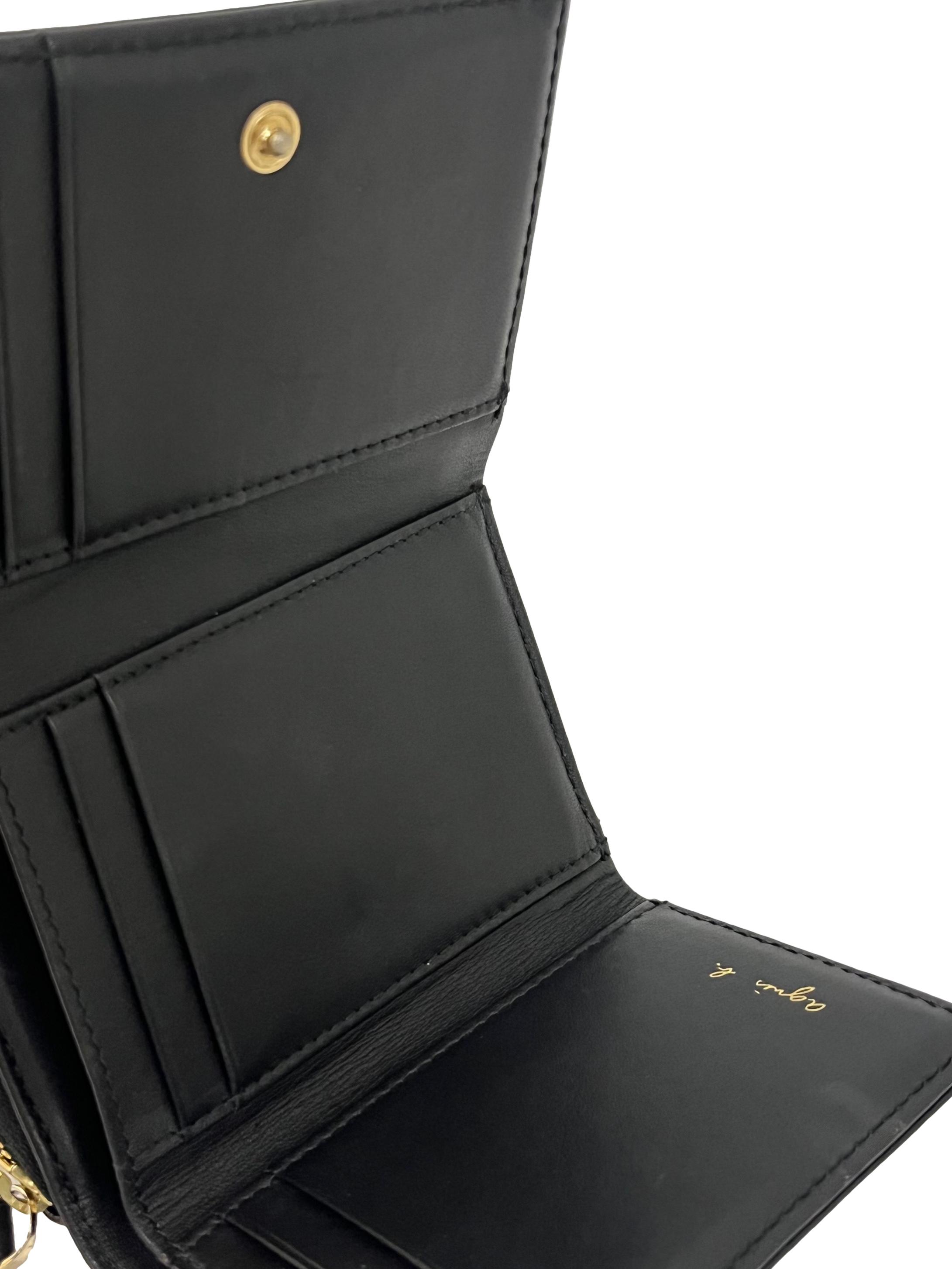 Black Pebbled Leather Wallet CSN