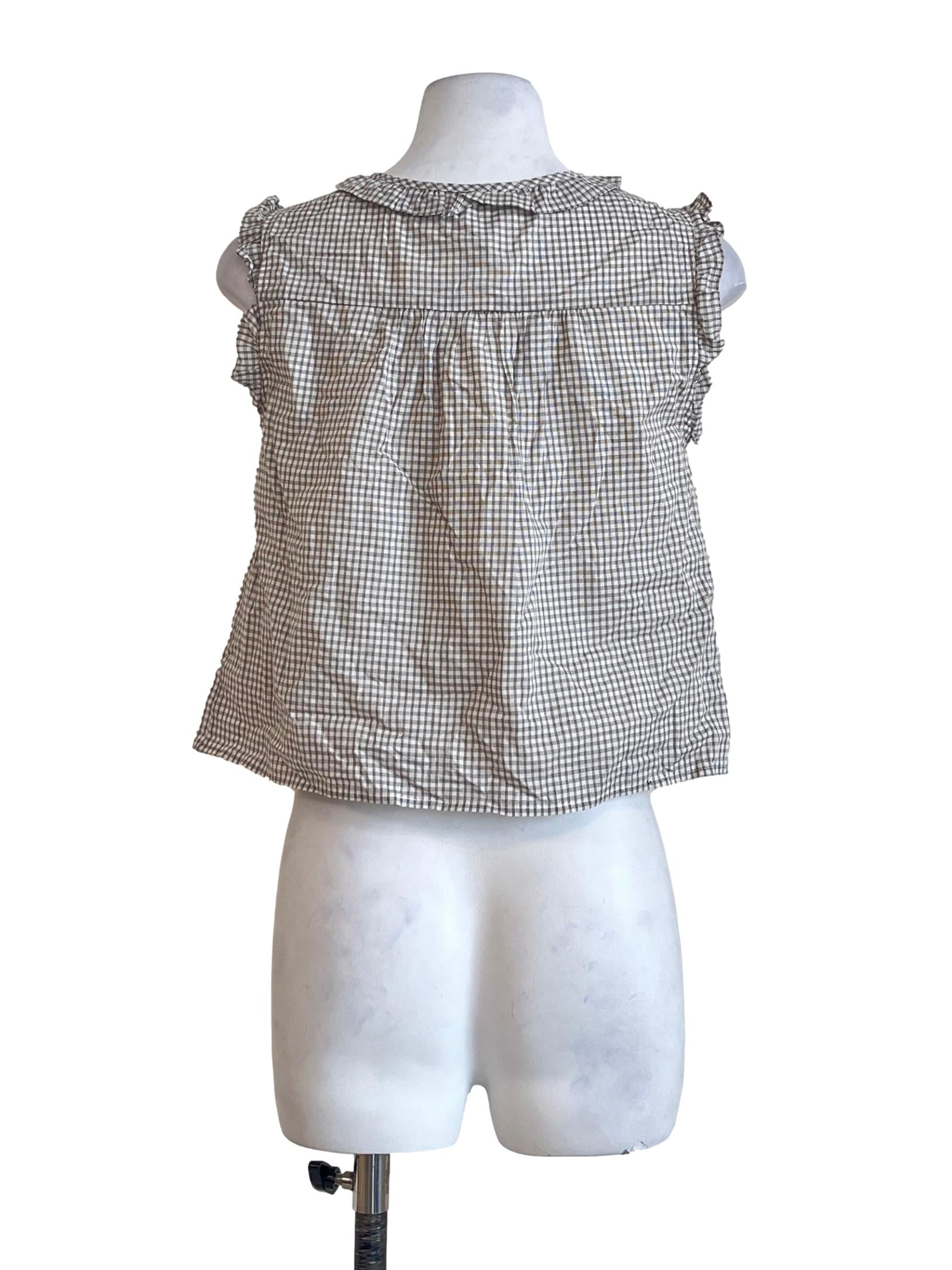 Coin Grey Halter Sleeveless Top