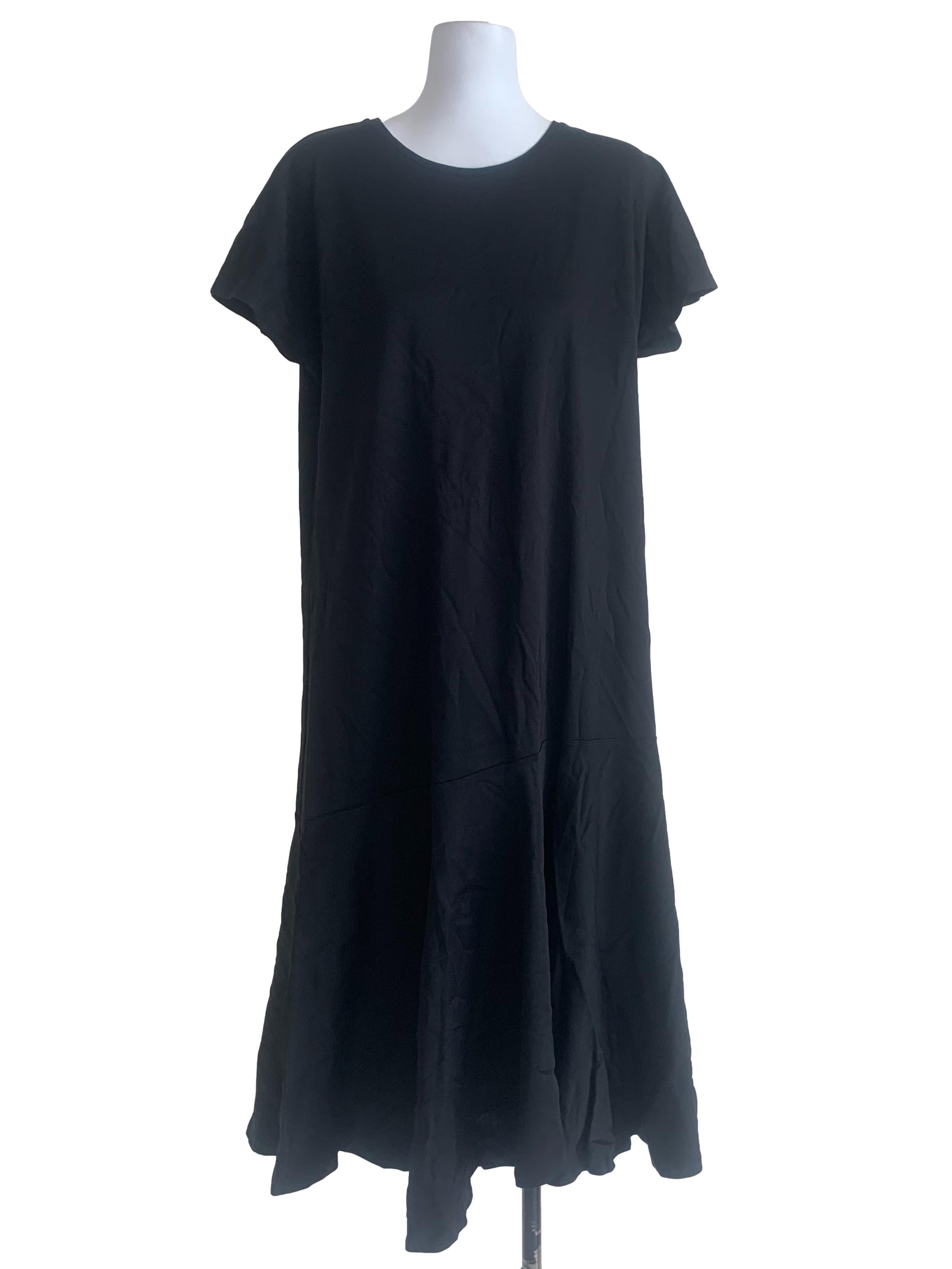 Black Round Neck Dress