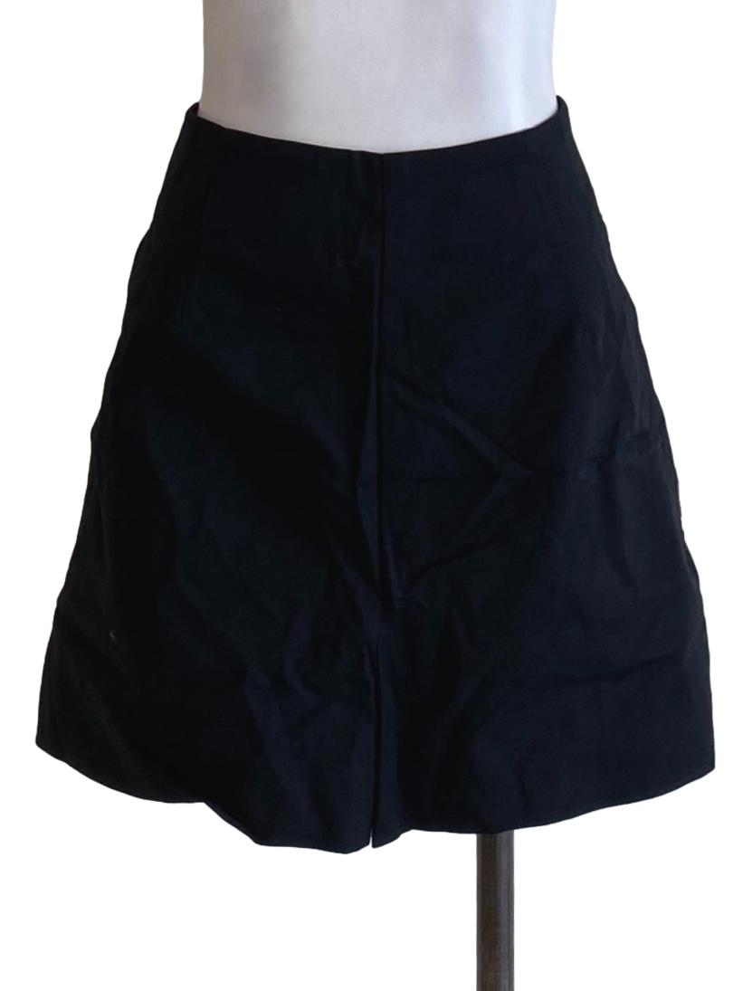 Rich Black Regular Wide Leg Baggy Shorts