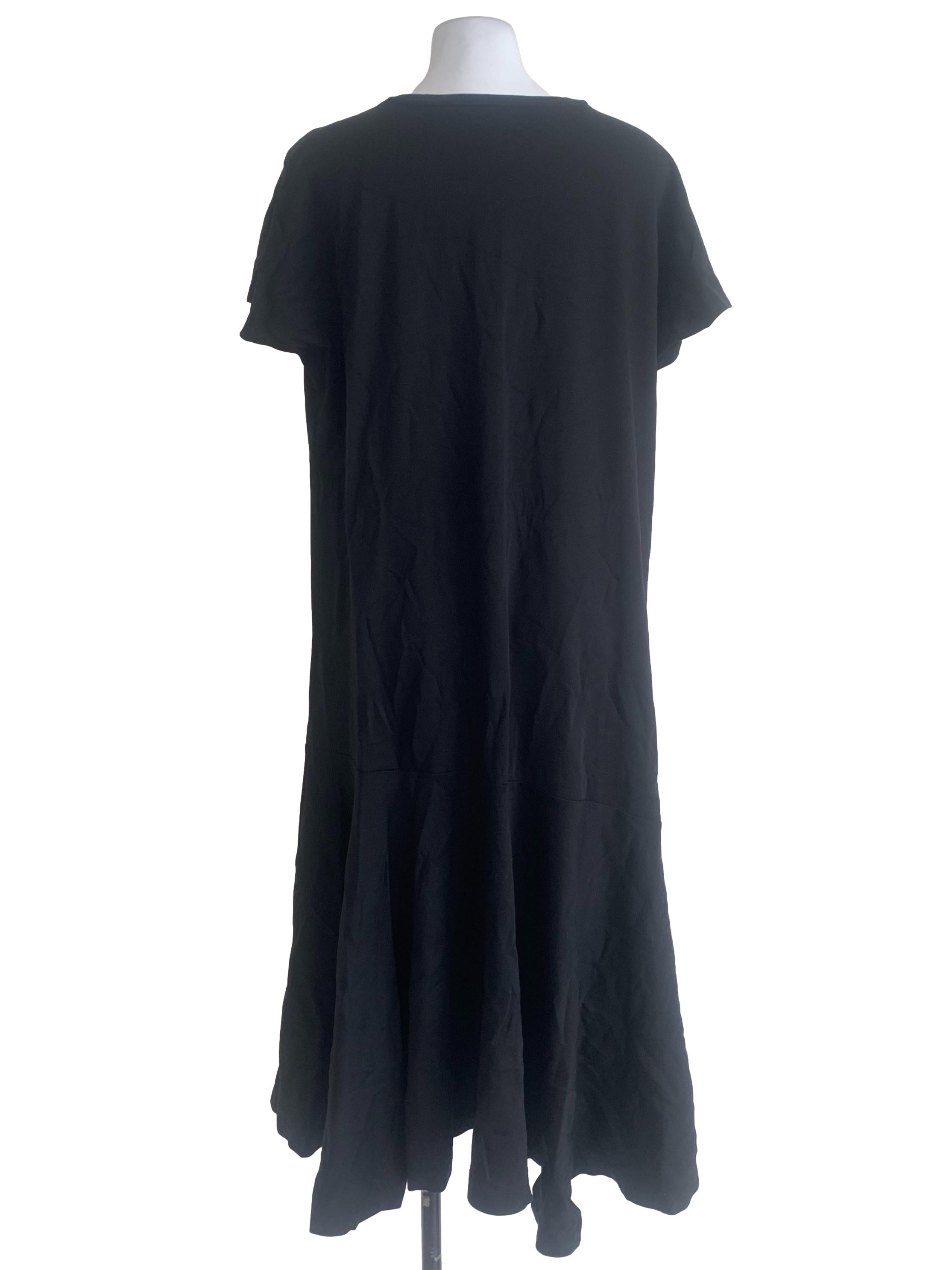 Black Round Neck Dress