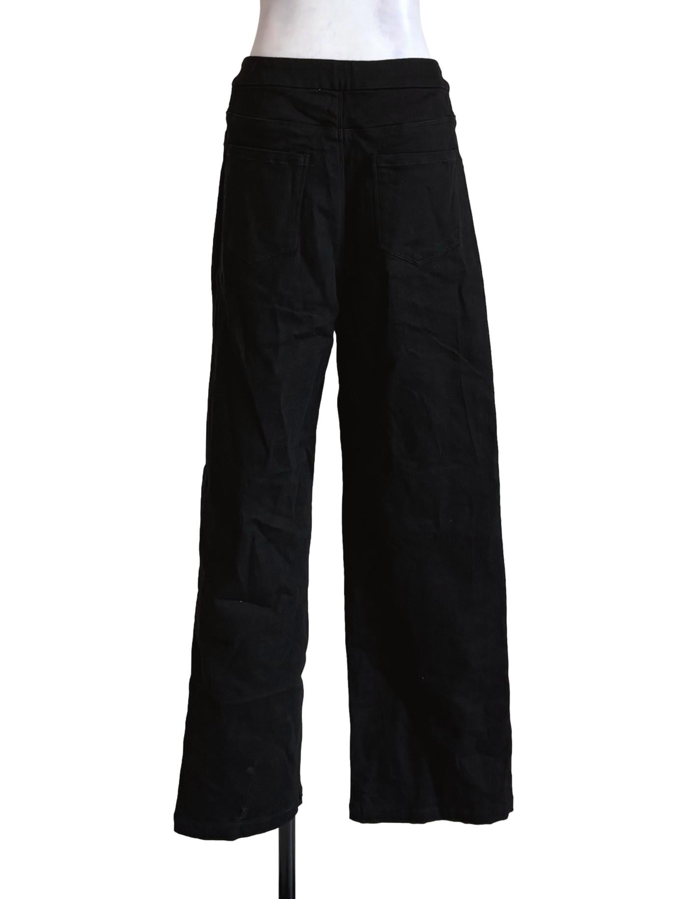 Black Cargo Jeans