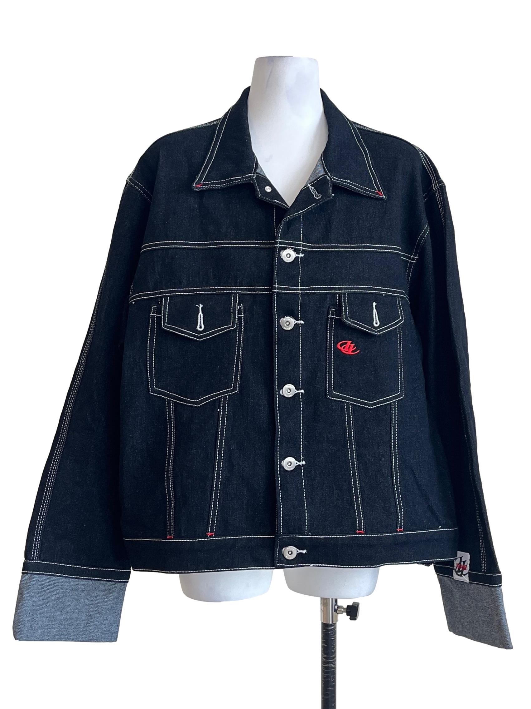 Dark Denim Blue Jacket