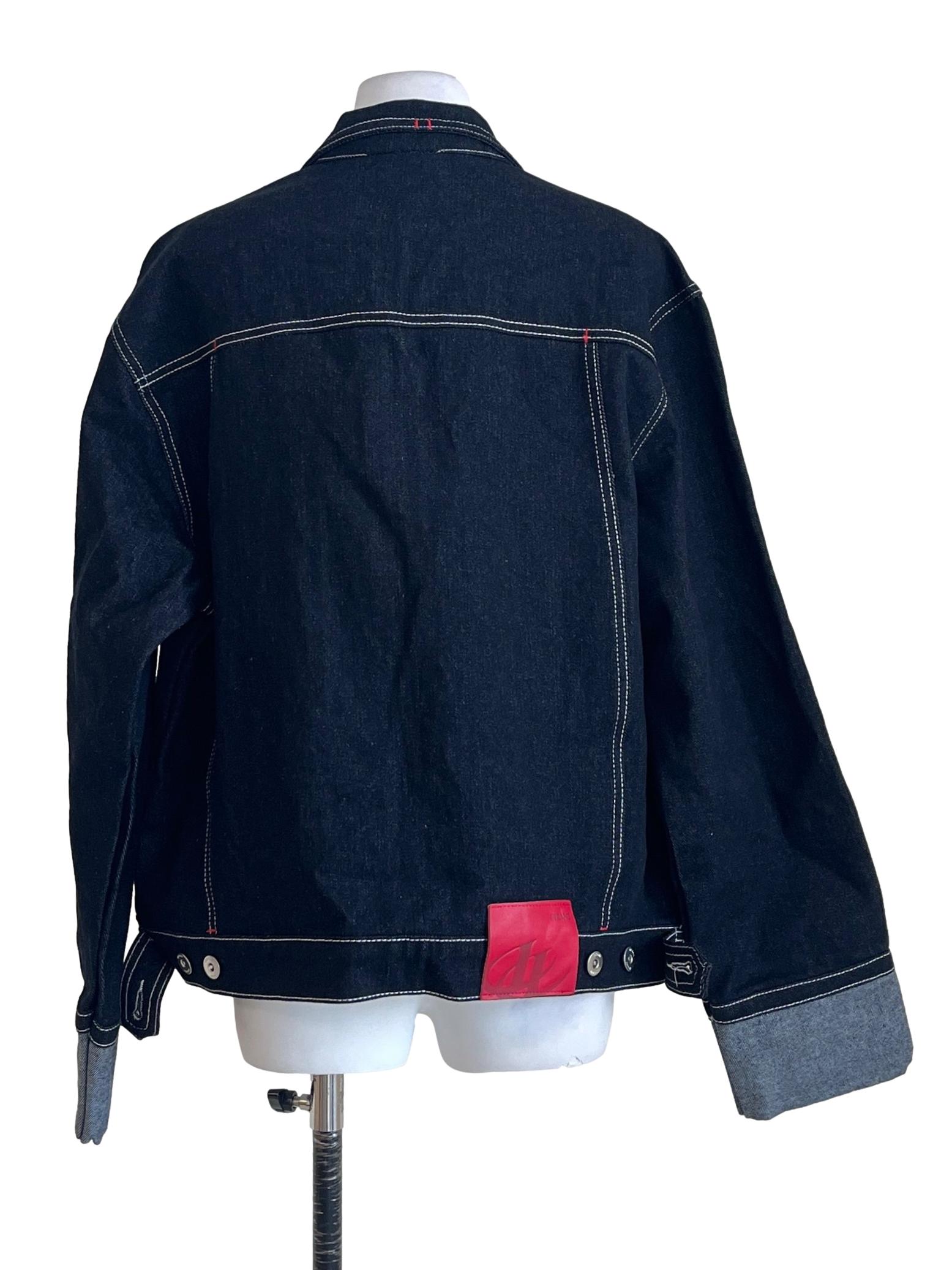 Dark Denim Blue Jacket