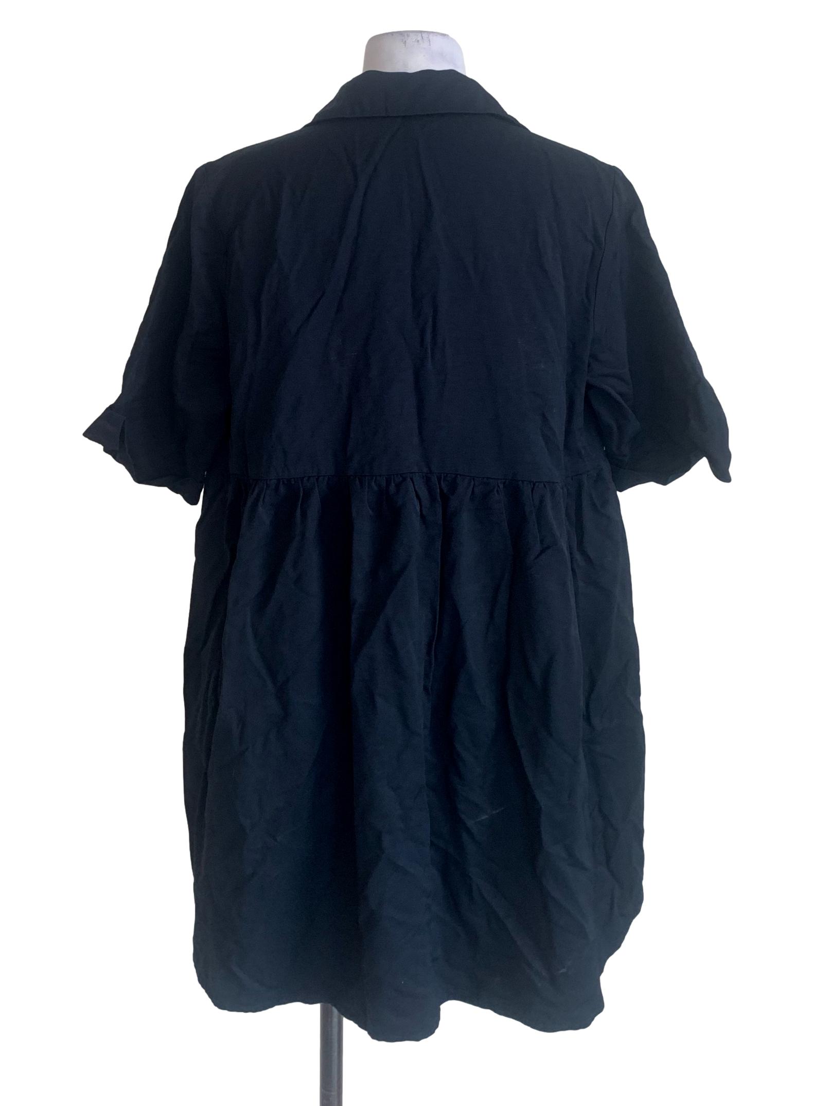 Blue Collared Dress Shirt