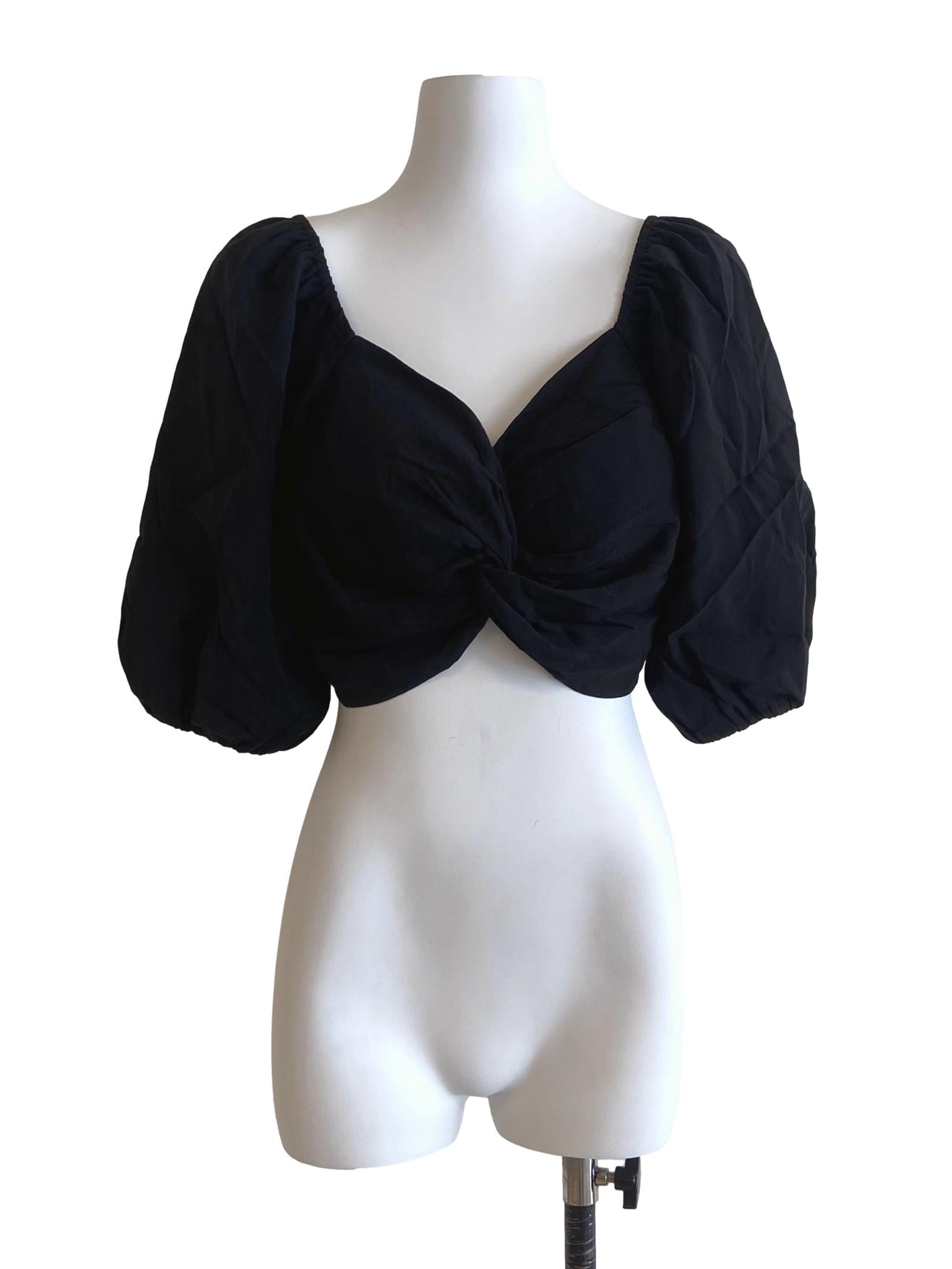 Blake V Neck Crop Blouse LB