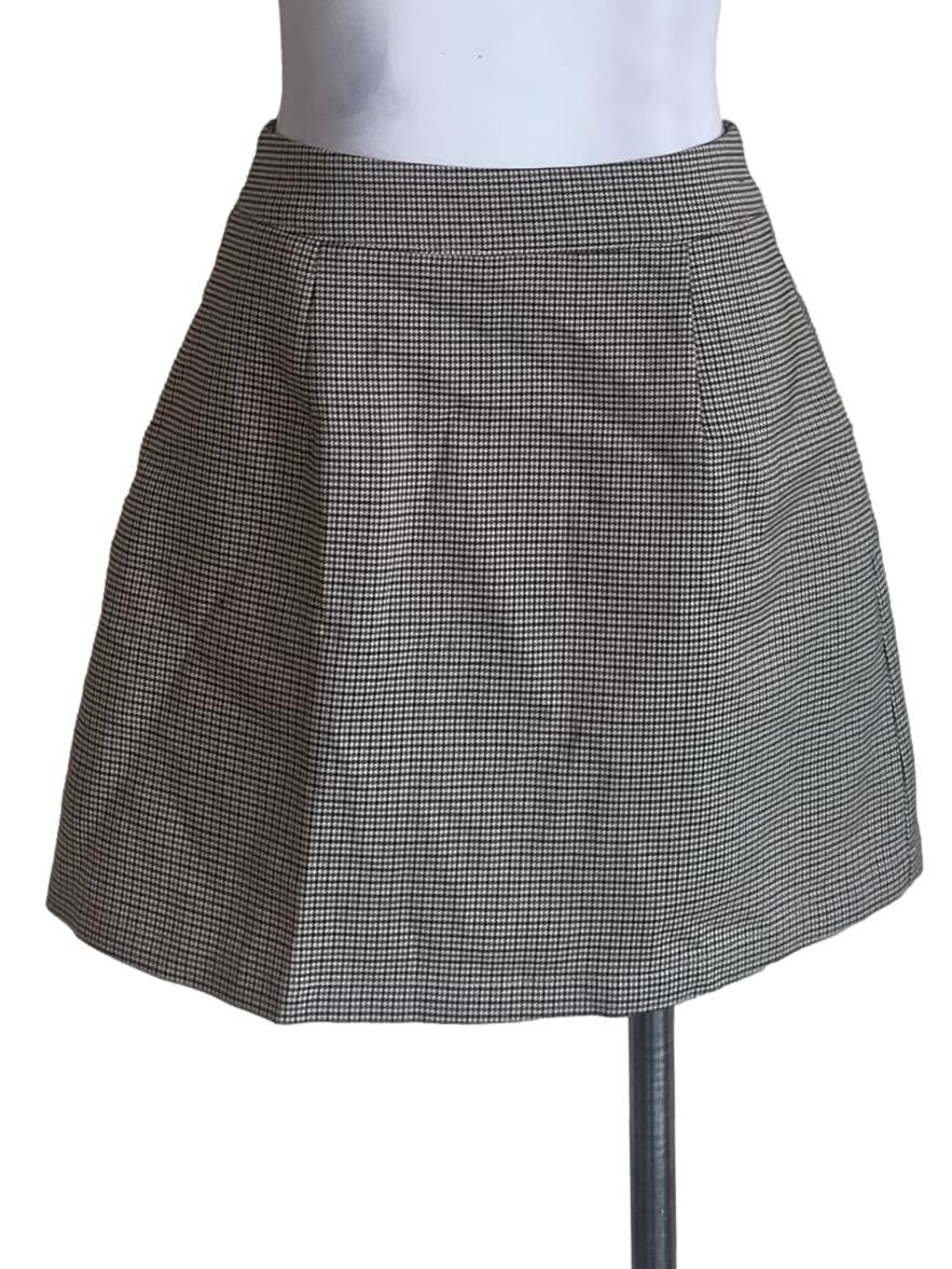 Black Nailshead Skirt