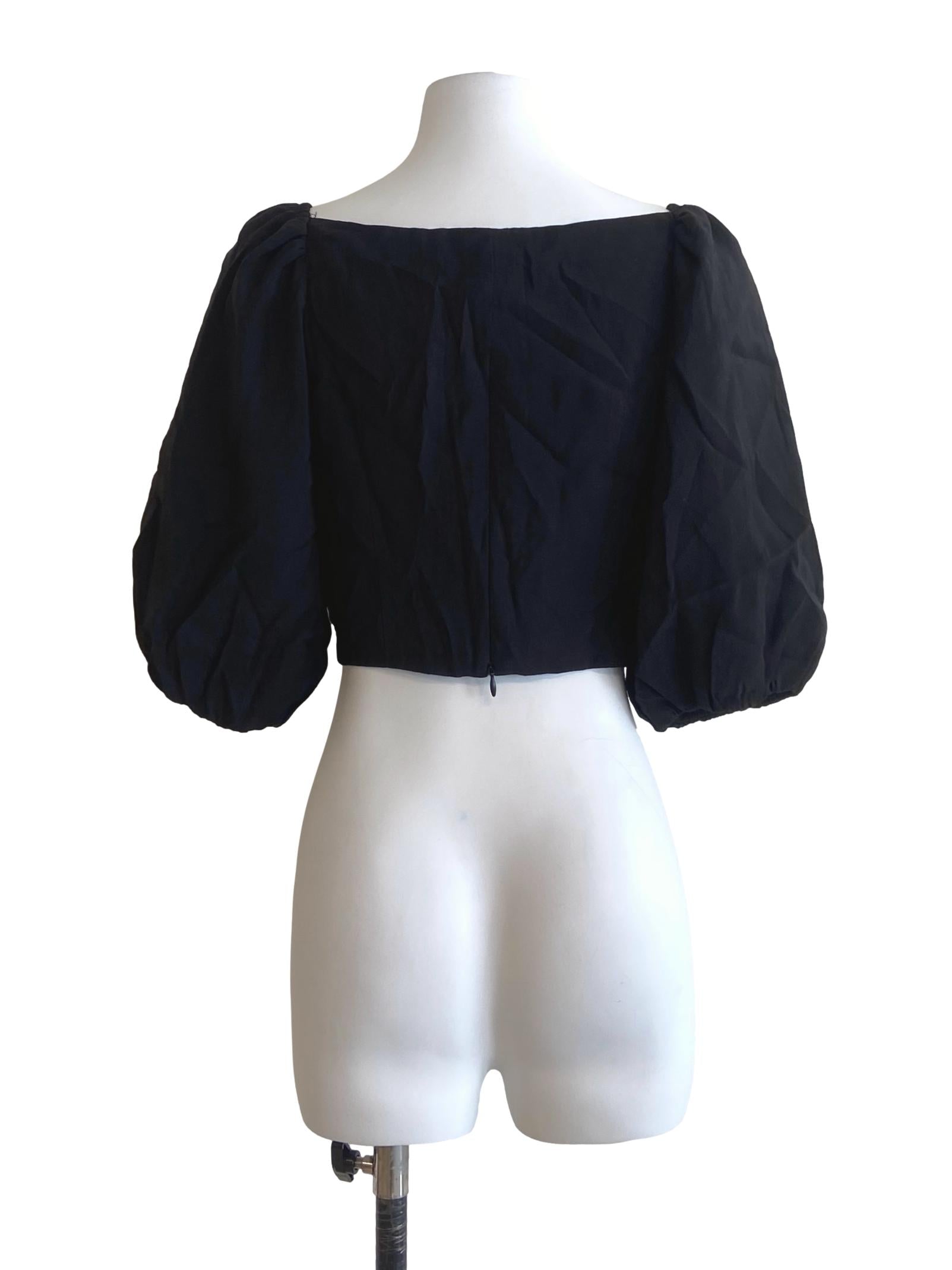 Blake V Neck Crop Blouse LB