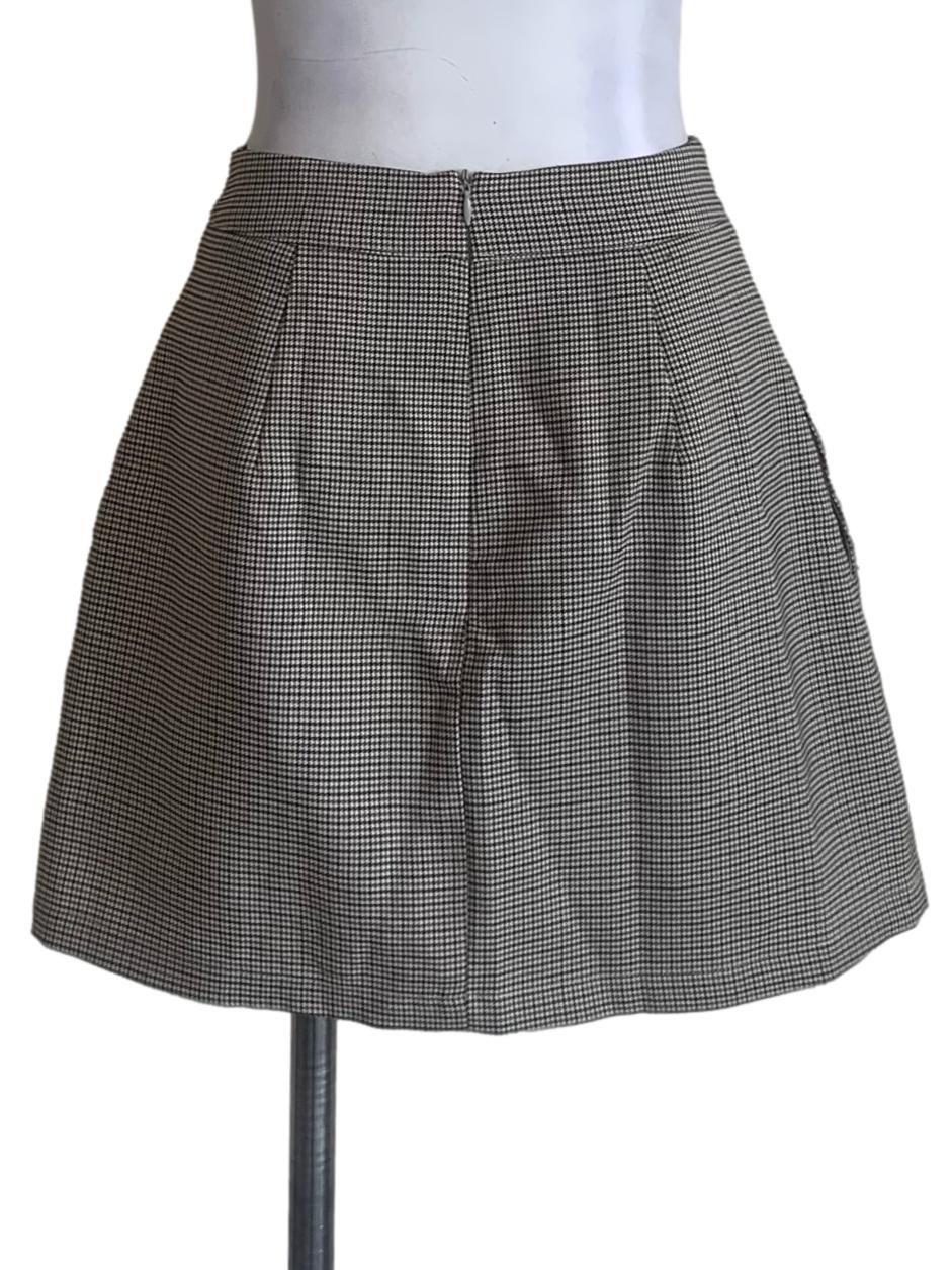 Black Nailshead Skirt