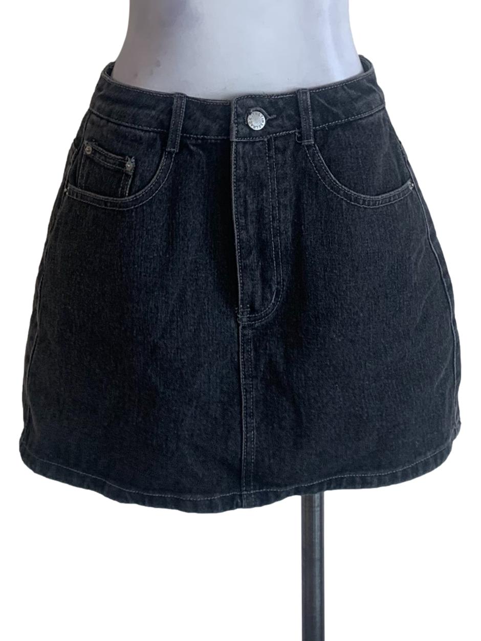 Black A-Line Skirt