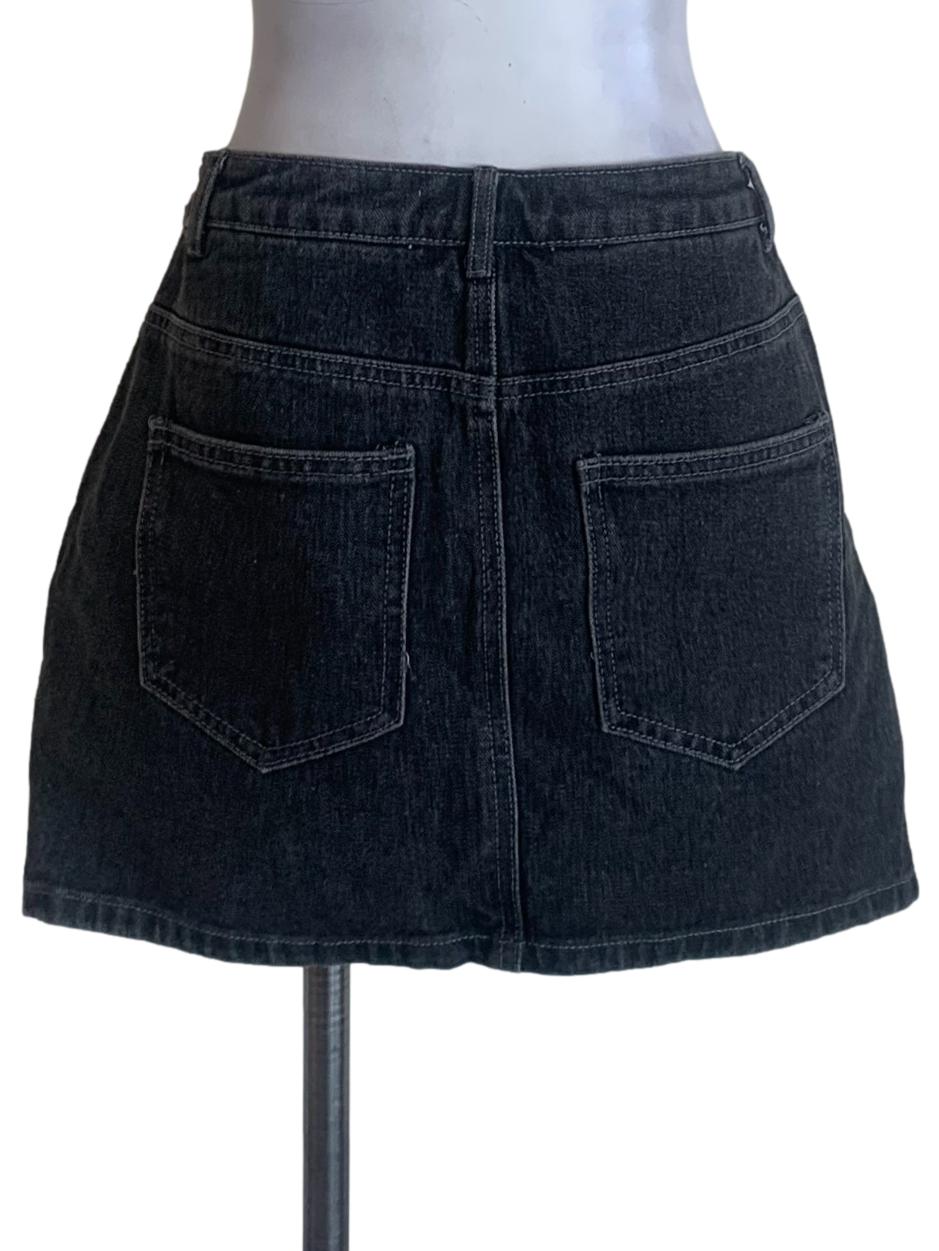 Black A-Line Skirt