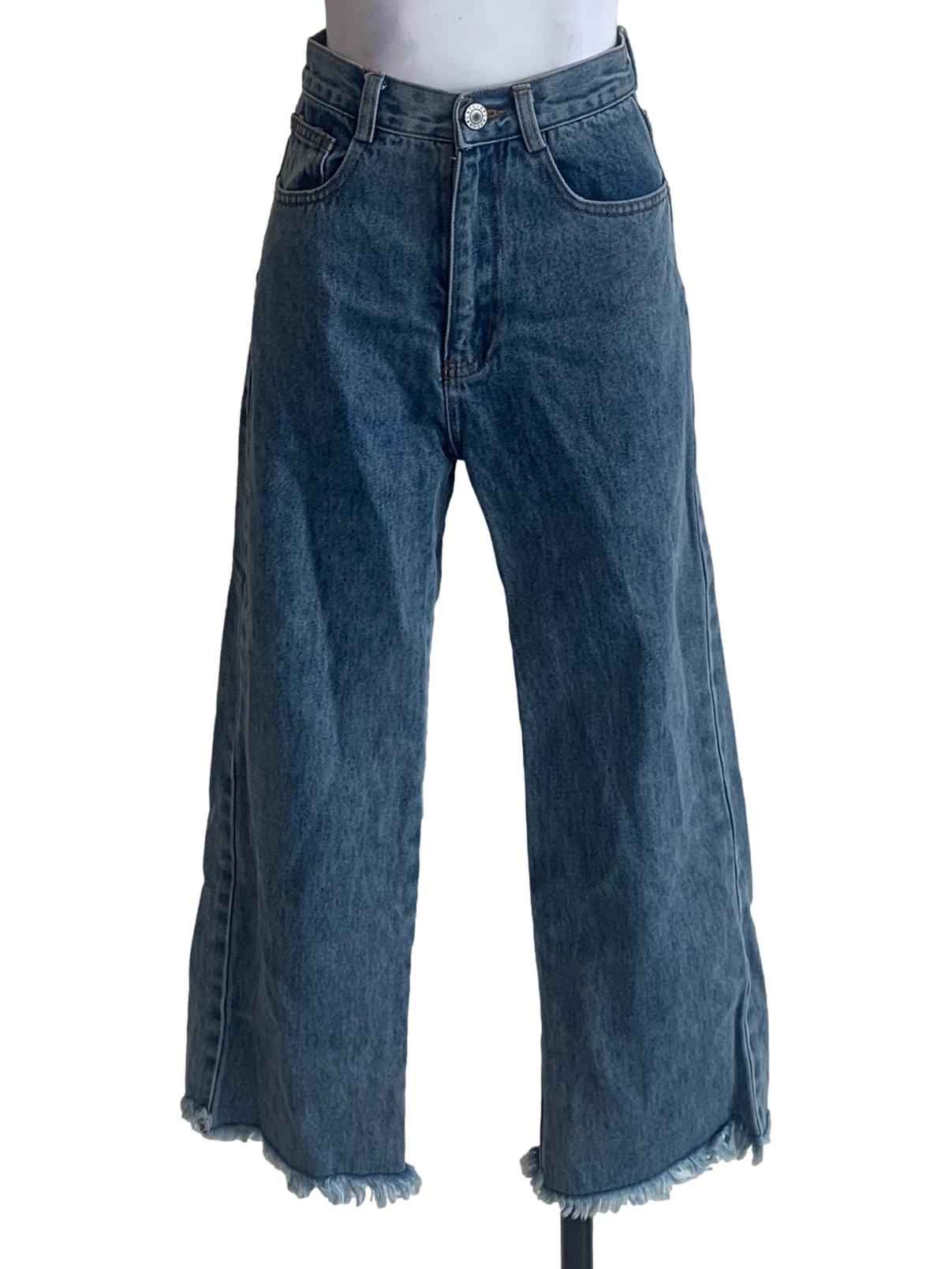 Denim Blue Straight Jean