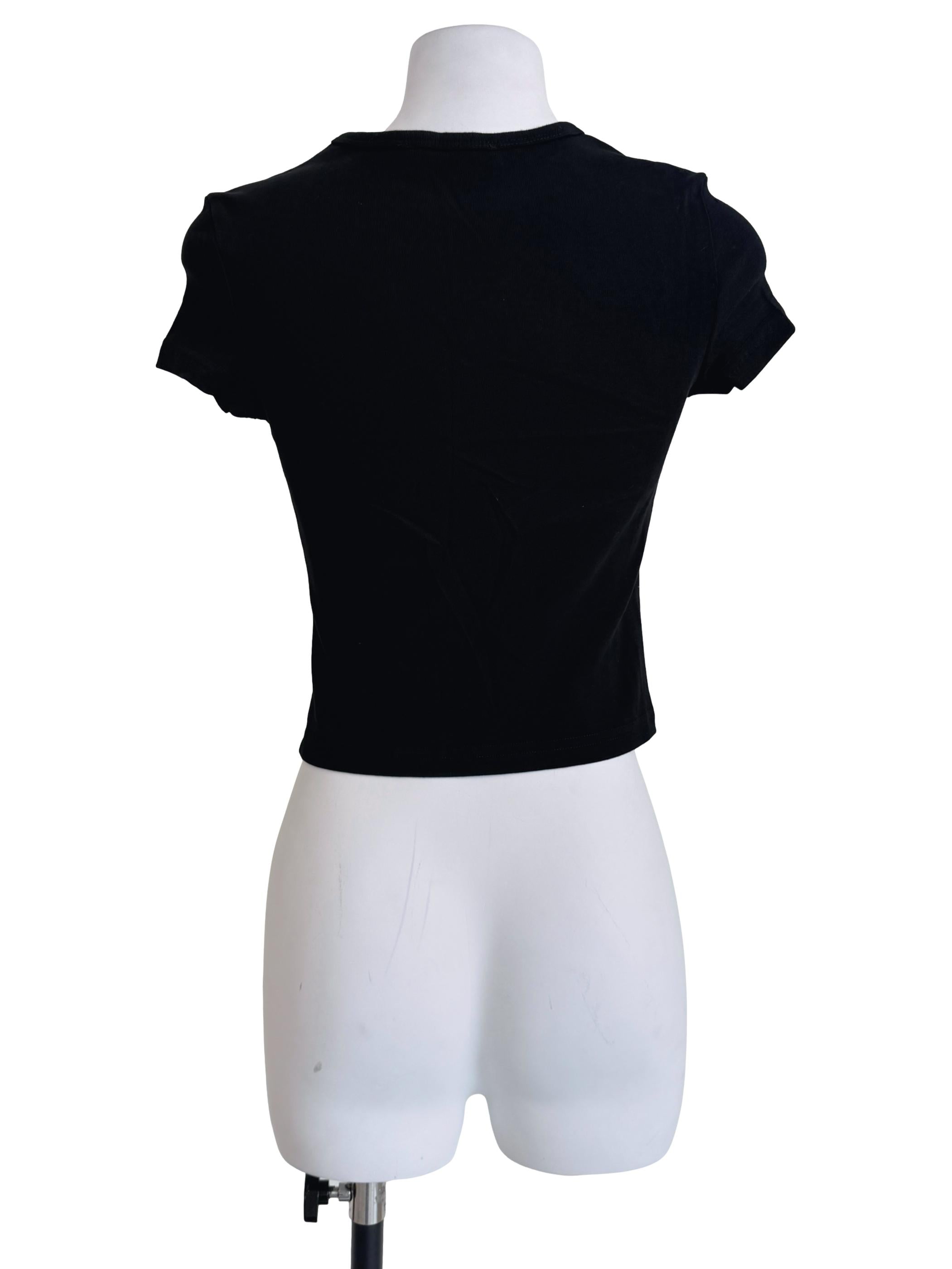 Black Jojo Baby Tee