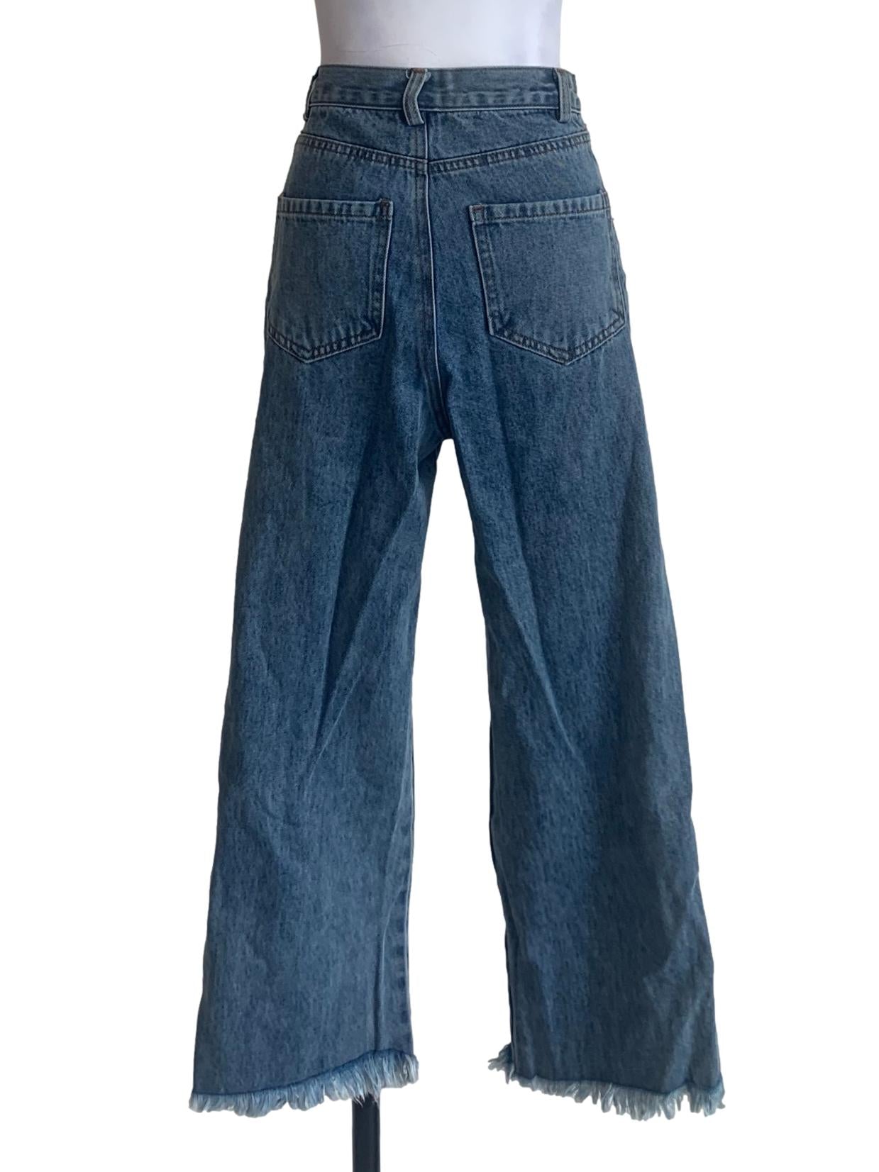 Denim Blue Straight Jean