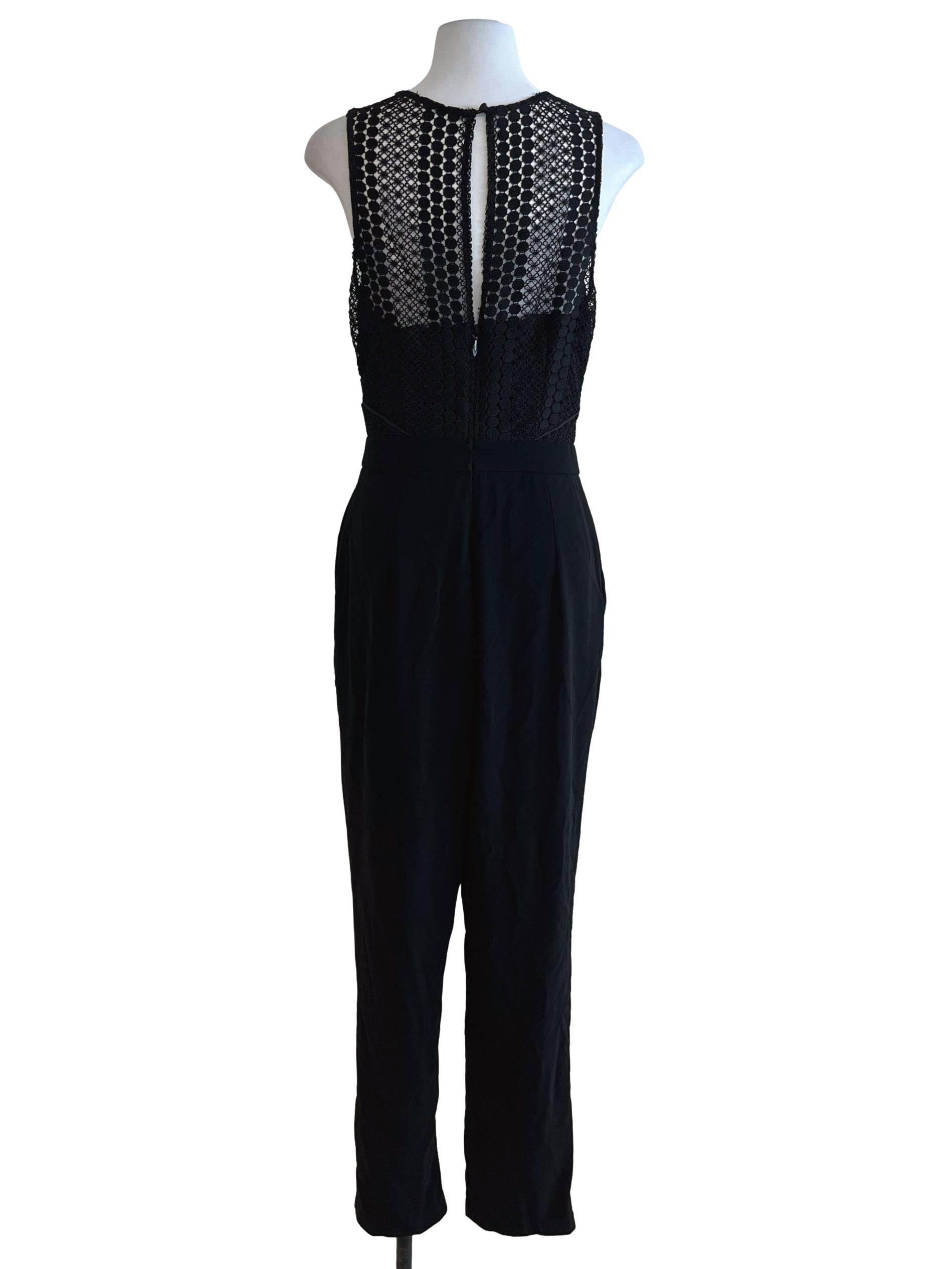 Black Lace Jumpsuit