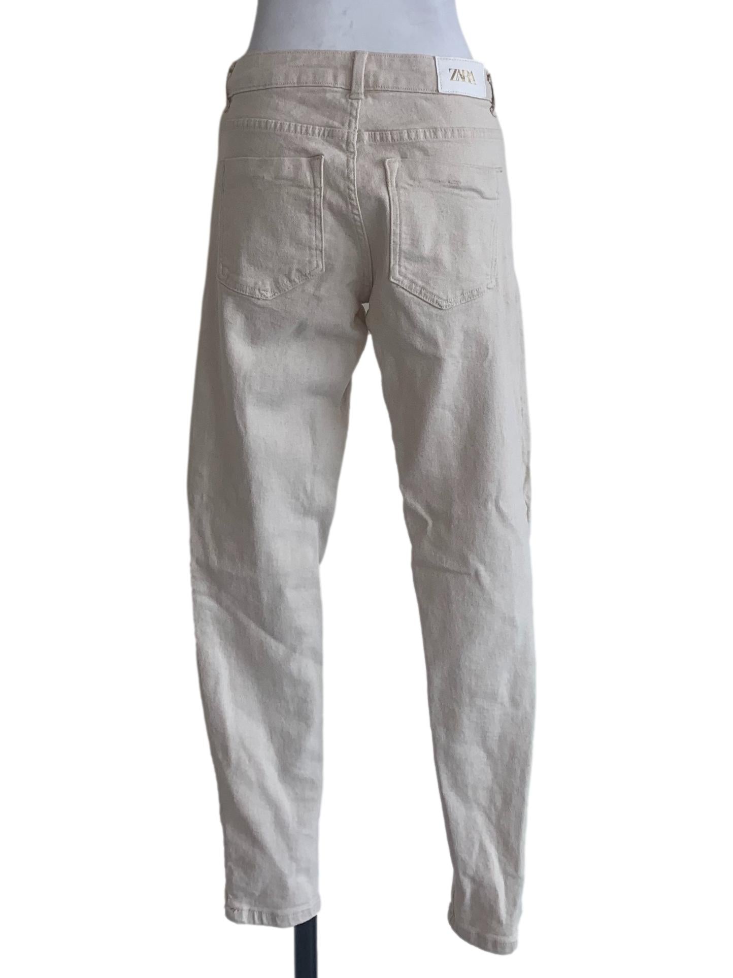 Egg Shell White Formal Pants