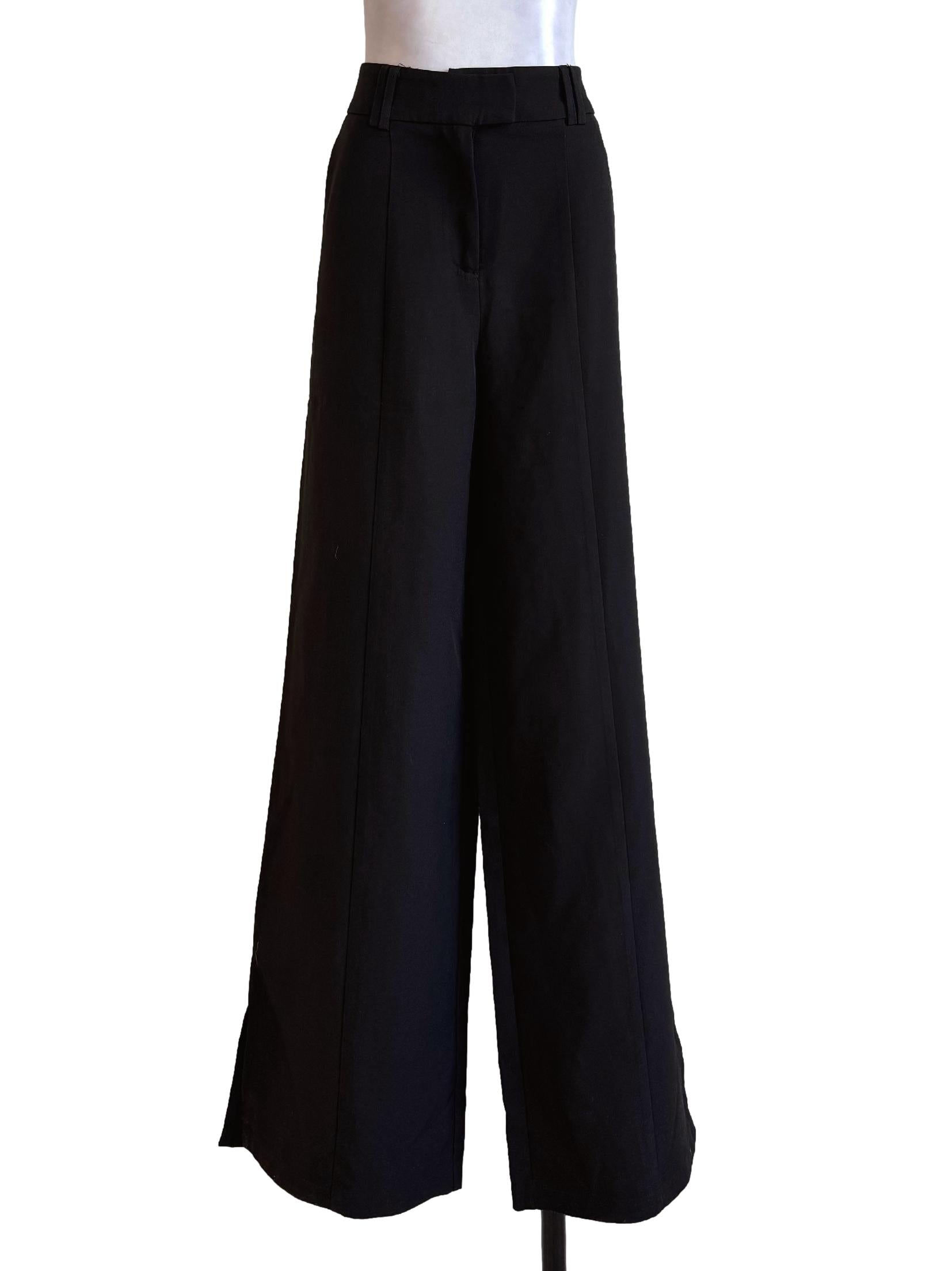 Asphalt Black Formal Long Pants