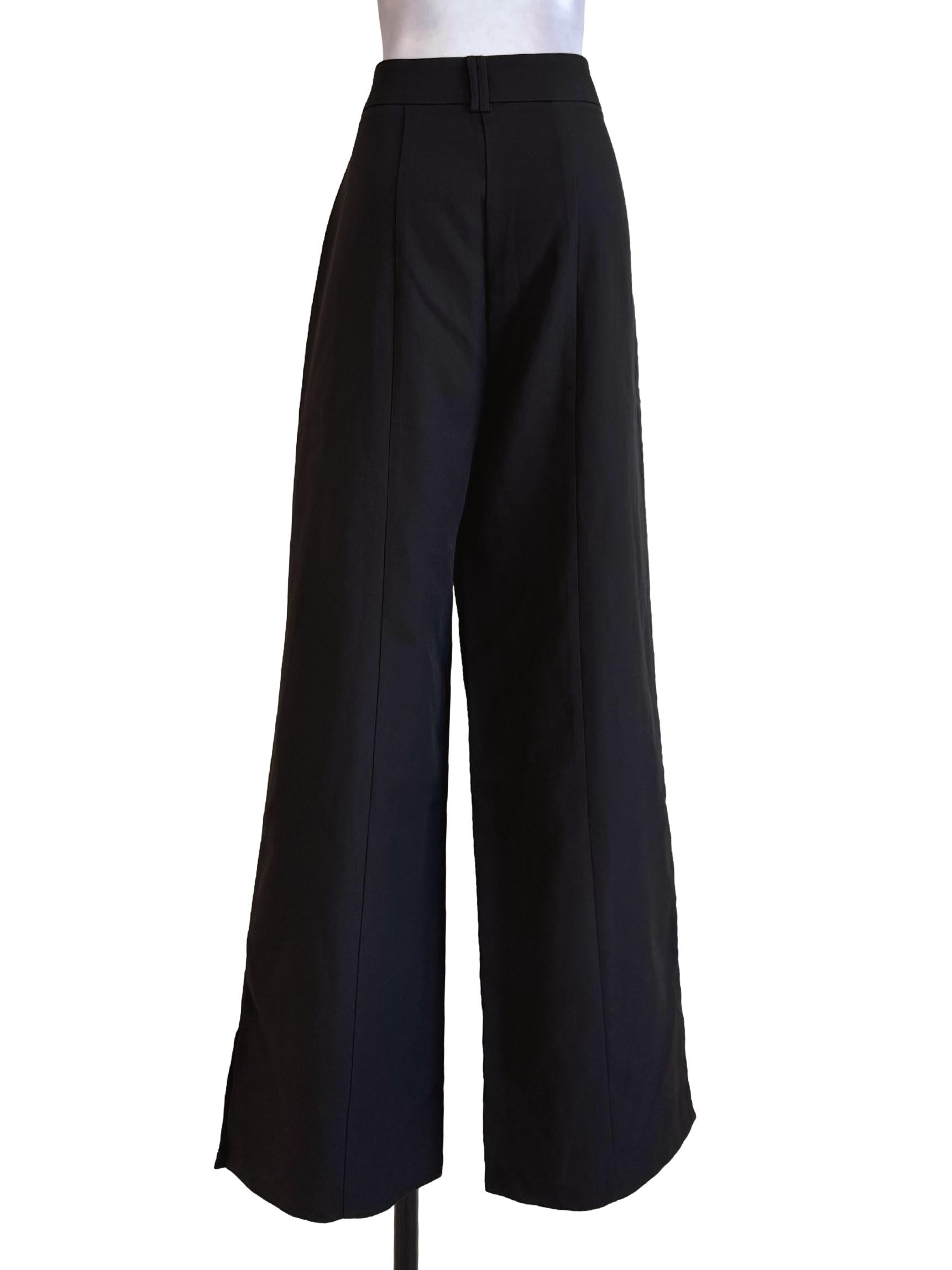 Asphalt Black Formal Long Pants