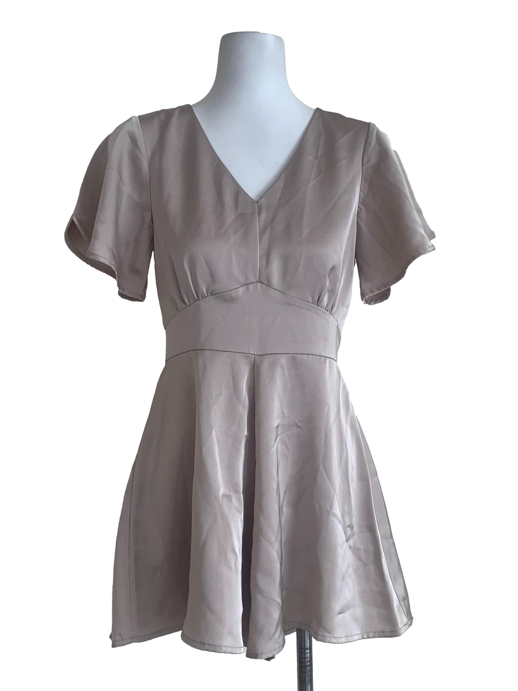 Egg Nog Beige Dress