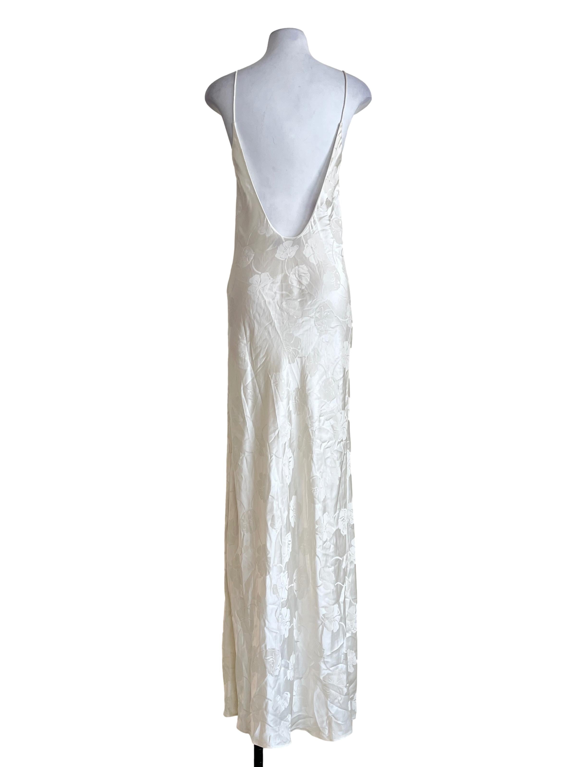 Cream White Spaghetti Slip Dress