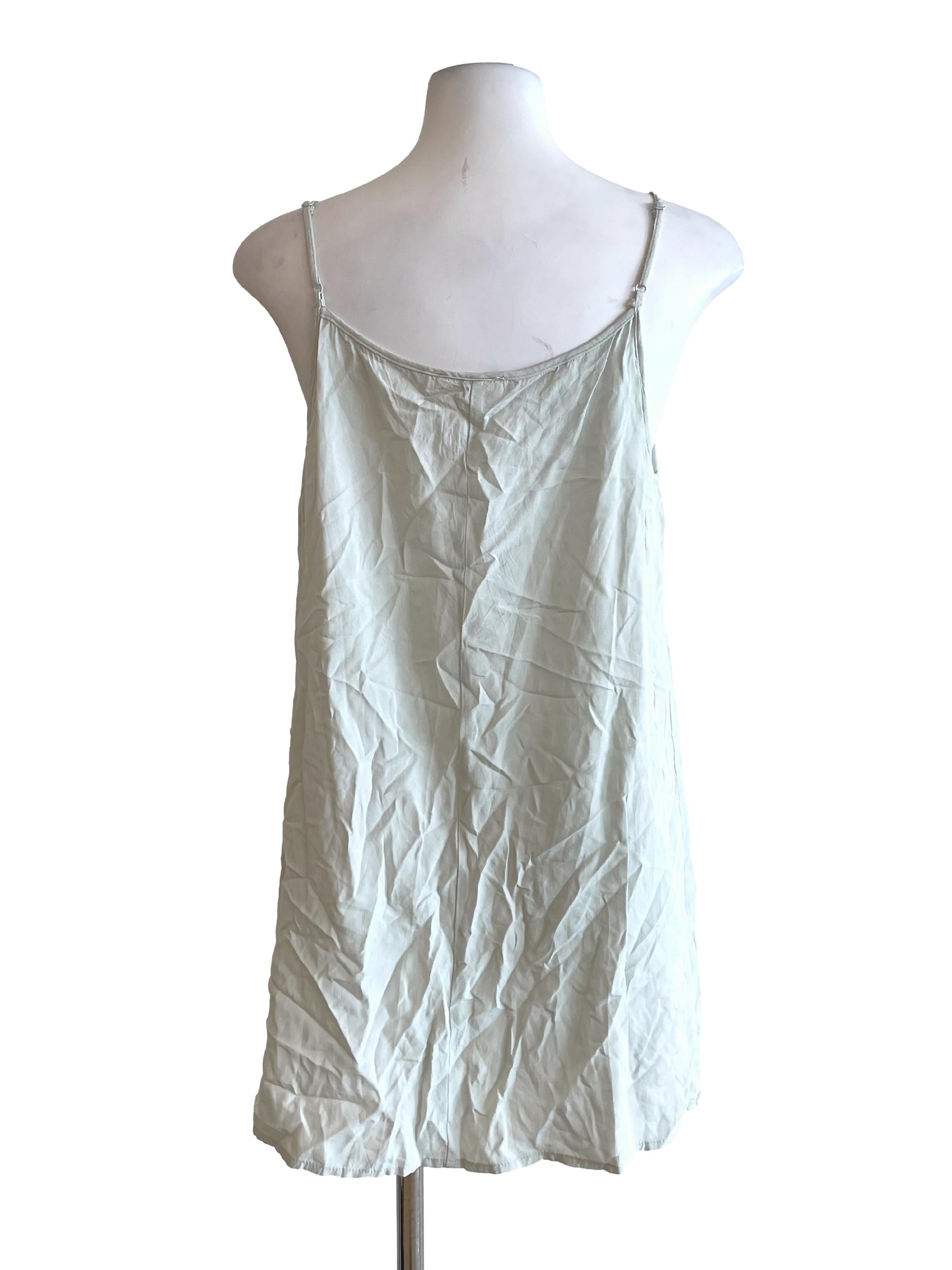 Pale Green V Neck Camisole OSN