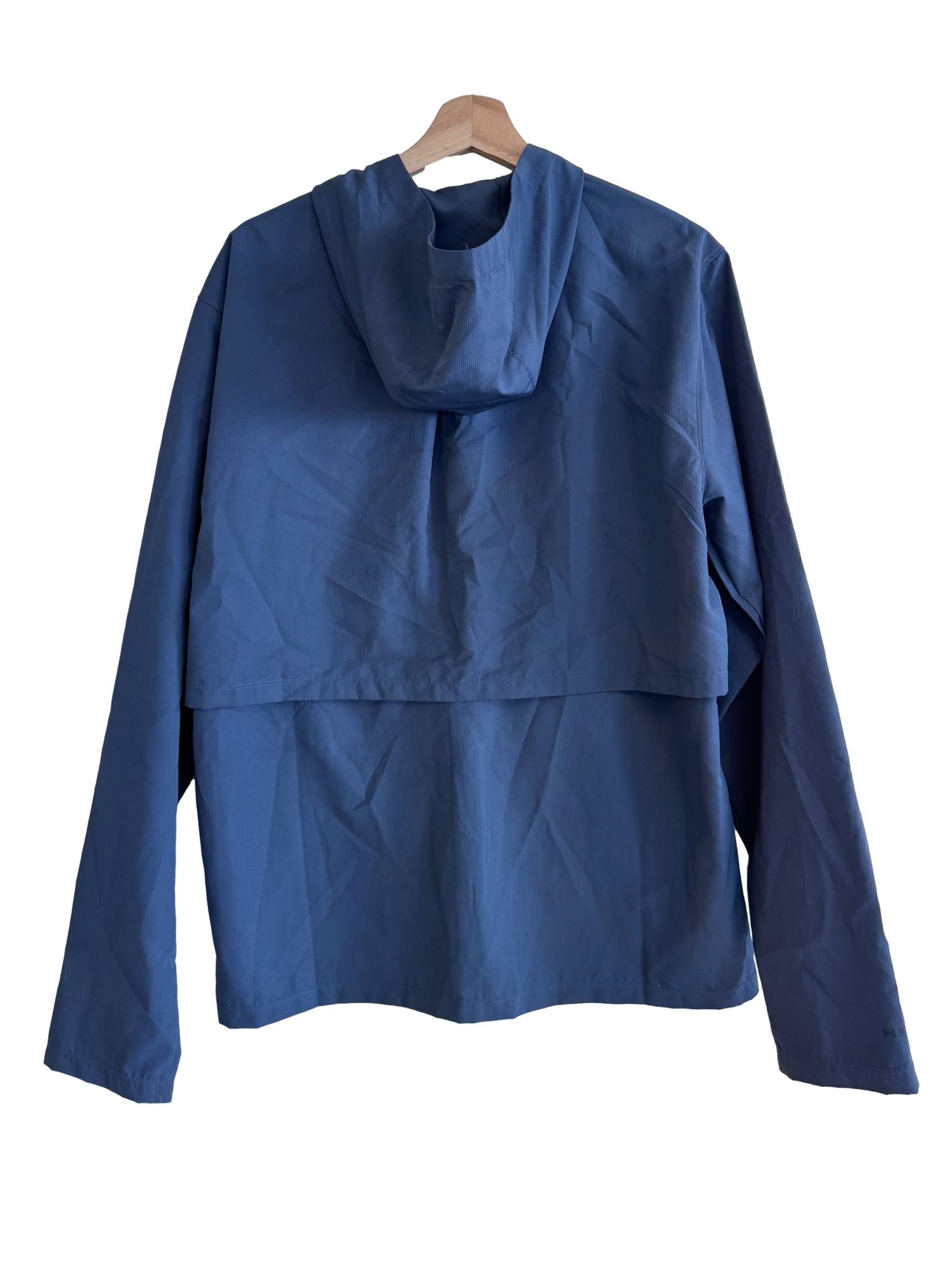Peacock Blue Zip Up Jacket