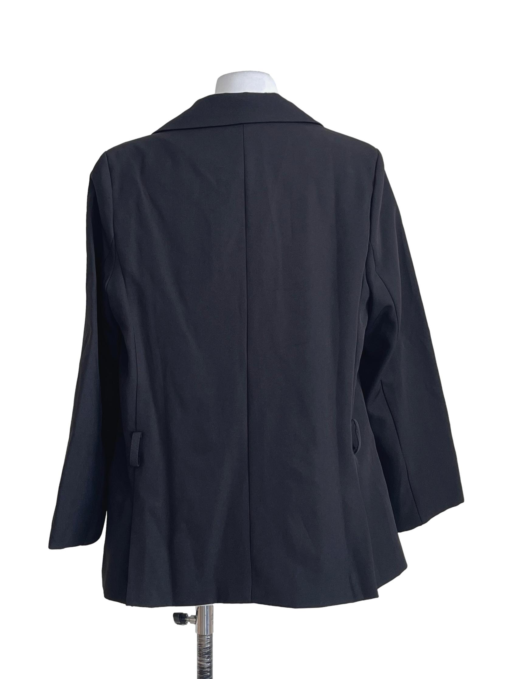 Grease Black Long Sleeve Blazer