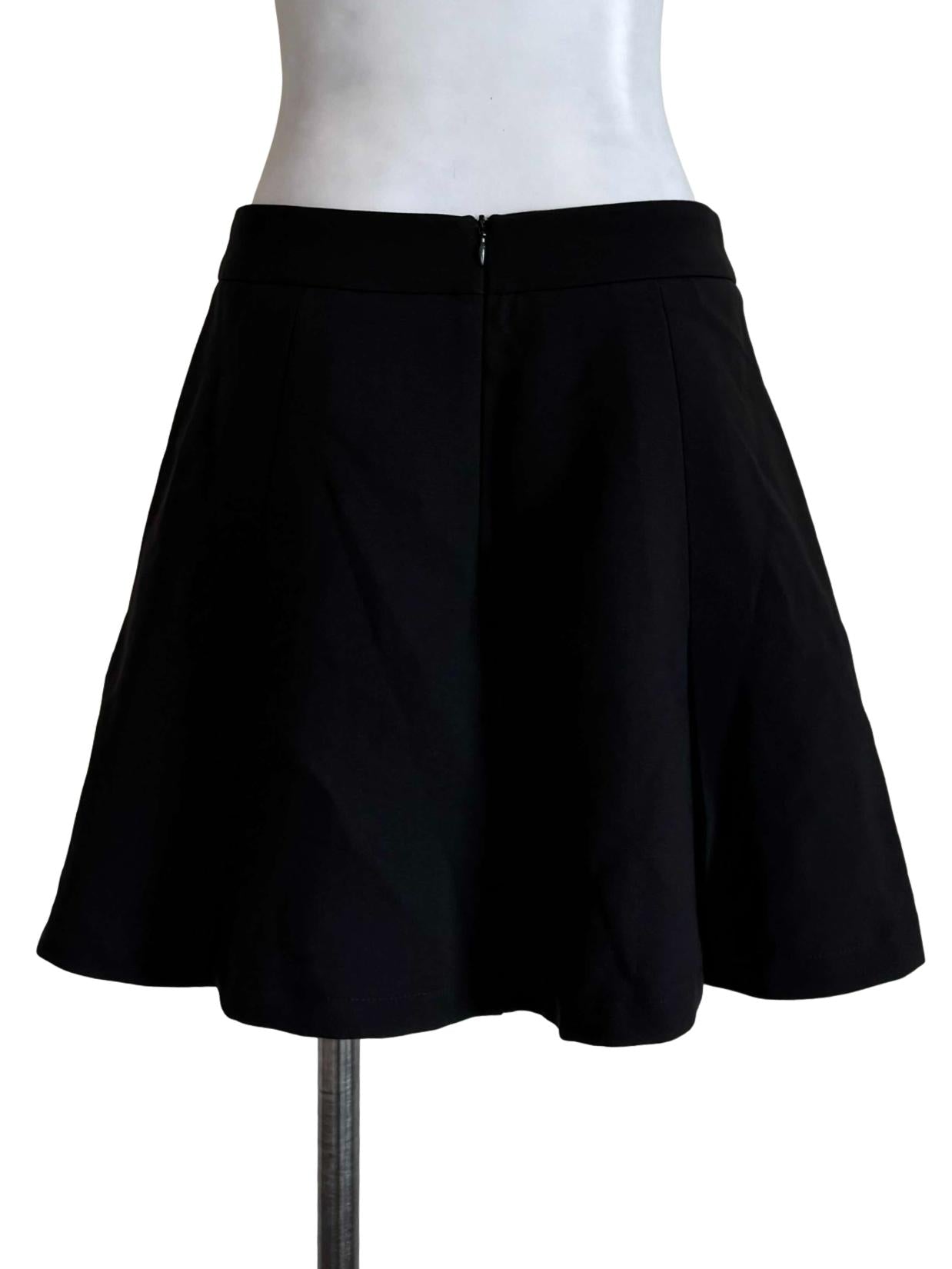 Pebble Black Mini Skirt