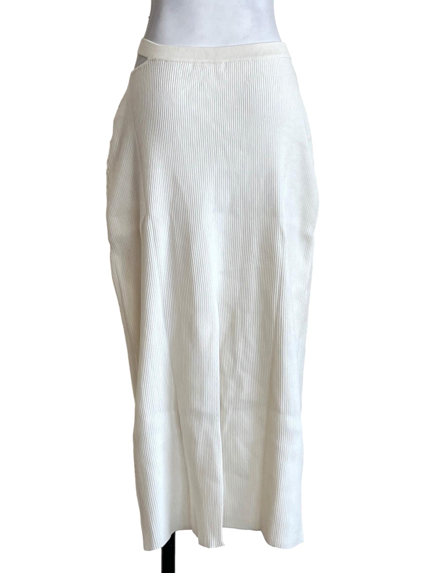 Daisy White A-Line Skirt