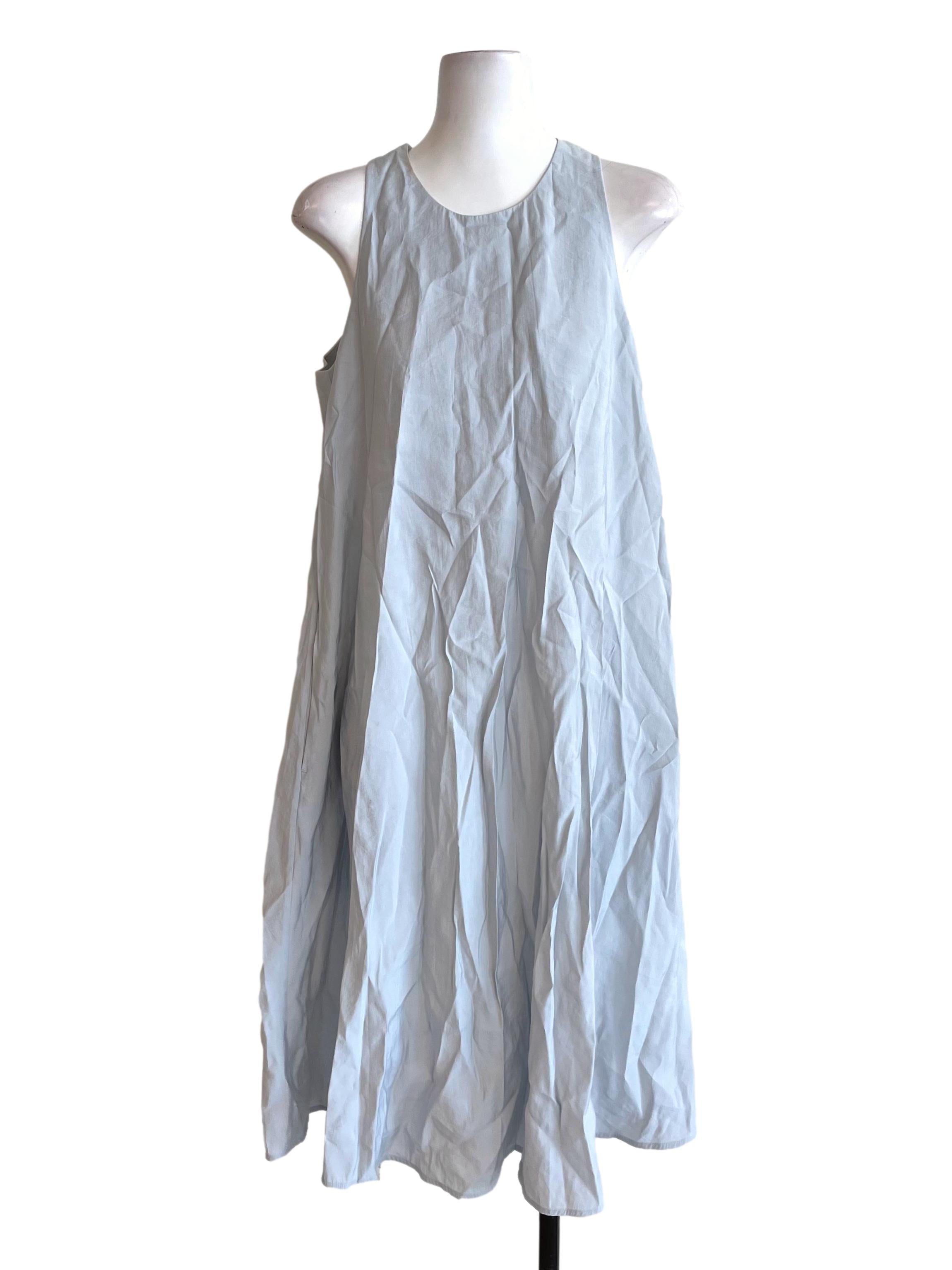 Pale Stone Tent Dress