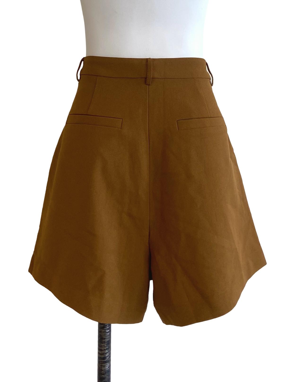 Medallion Yellow Twill Shorts LB