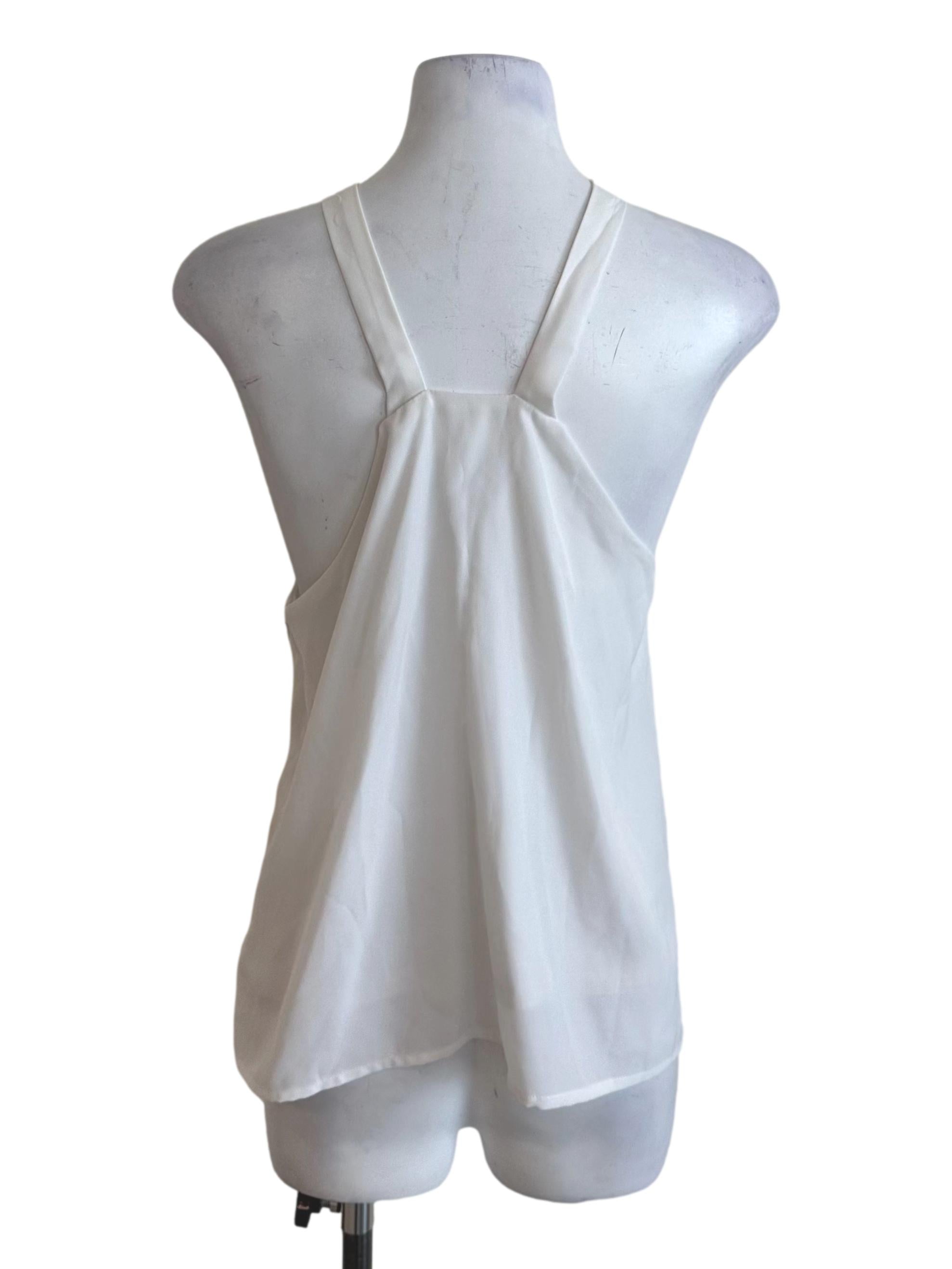 Salt White Halter Casual Top TWL