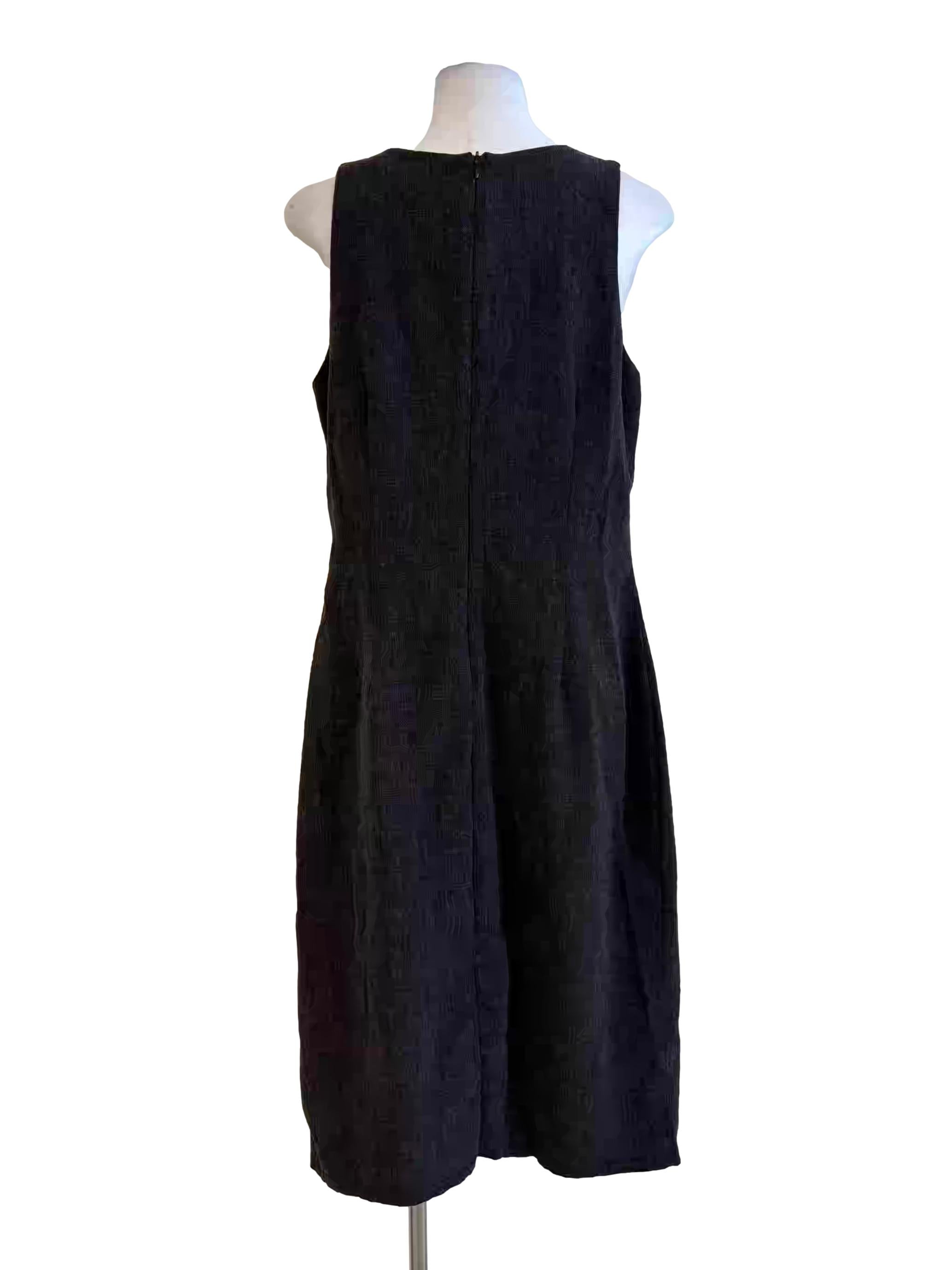 Graphite Grey Sleeveless Cowl Dress