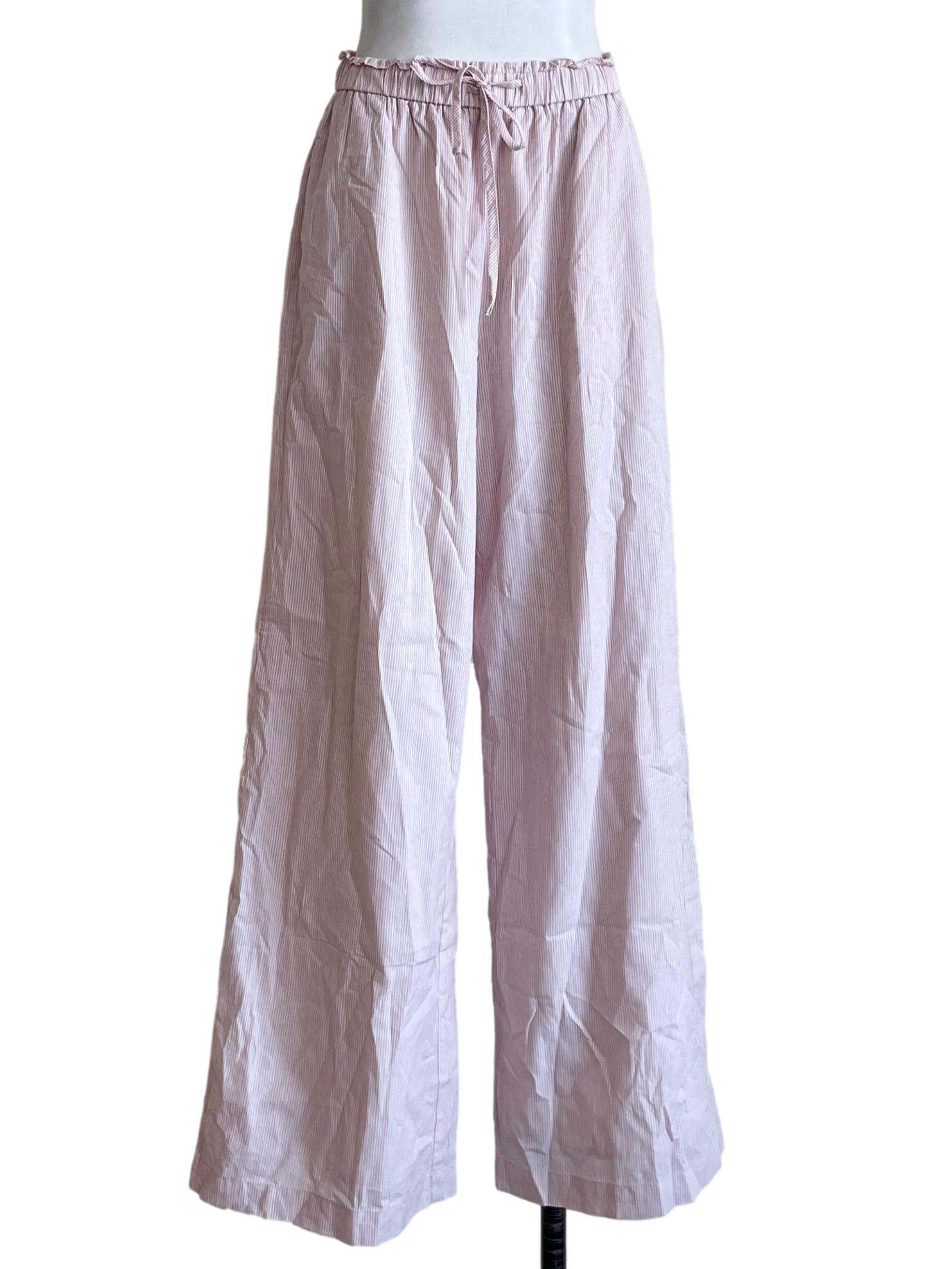 Flamingo Pink Wide Leg Pants