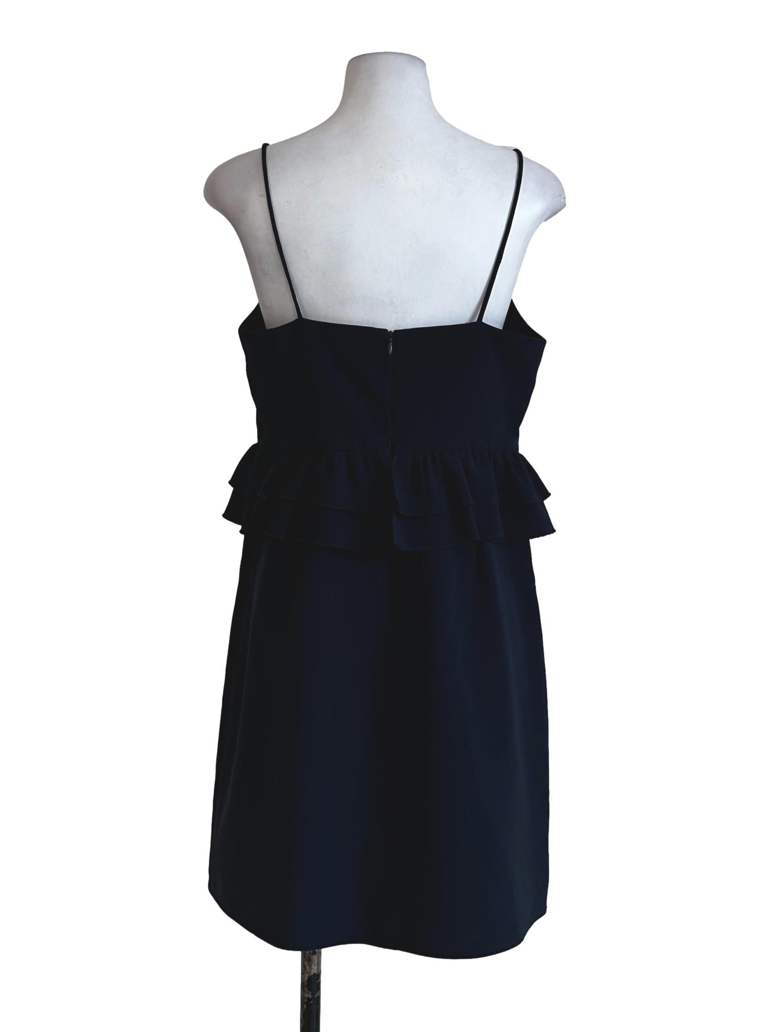 Navy Blue Plain Dress