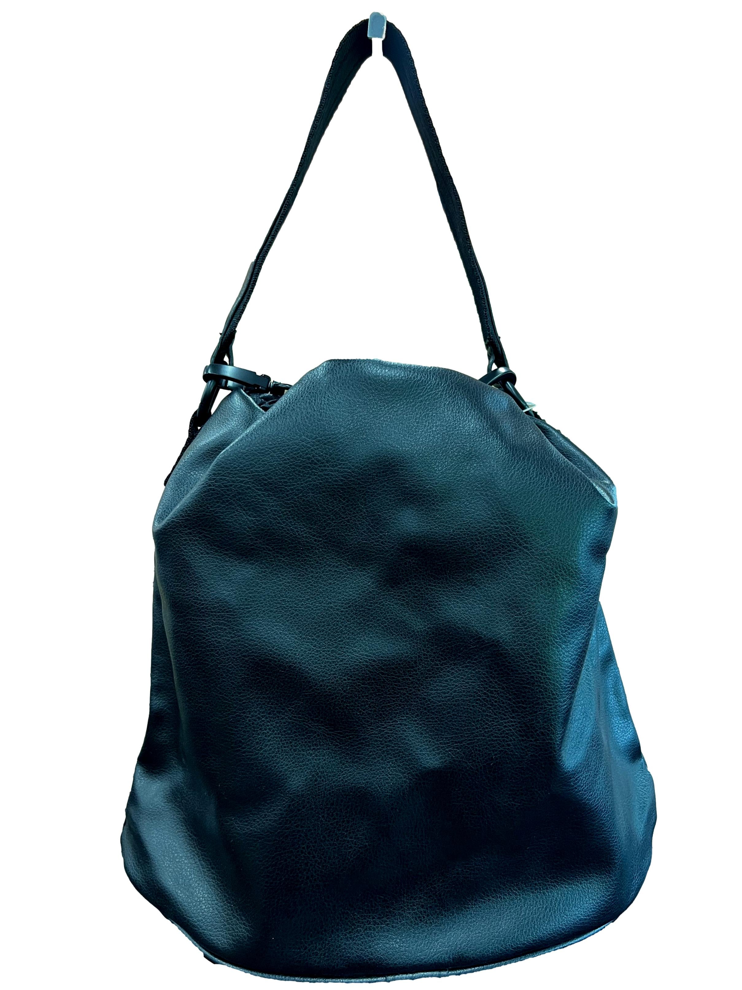 Black Puma Drawstring Bag