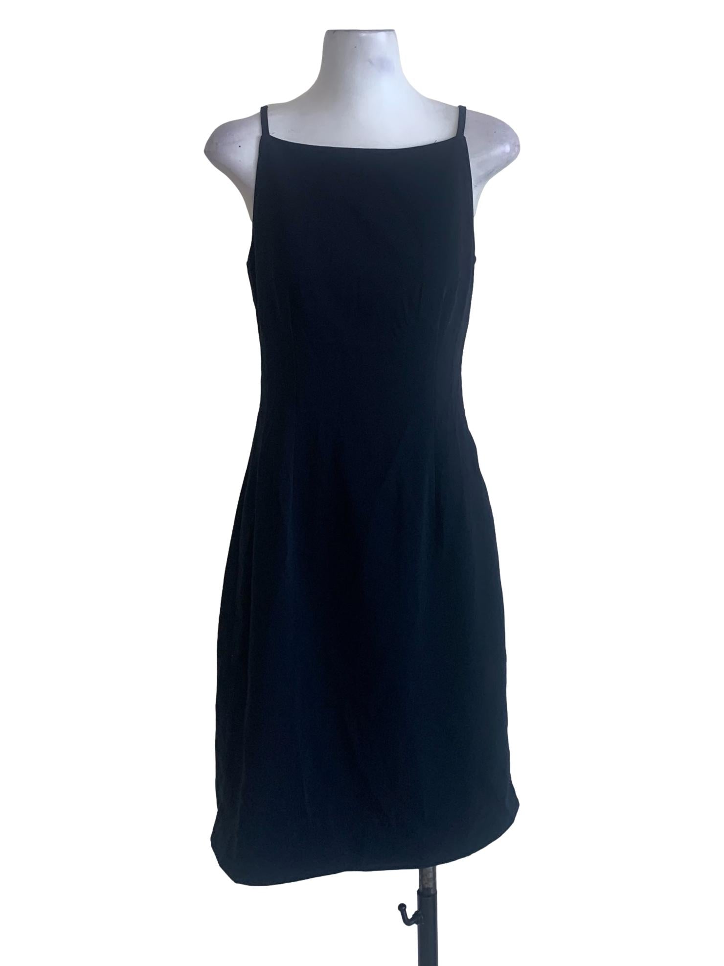 Dark Blue A-Line Dress